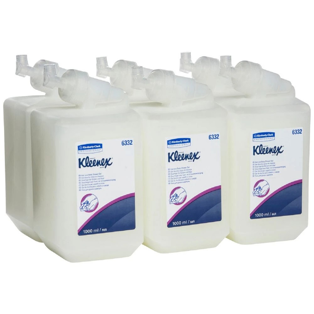 1 Kleenex Hair & Body Shower Gel Cartridge 6 Pack, 1 of 2