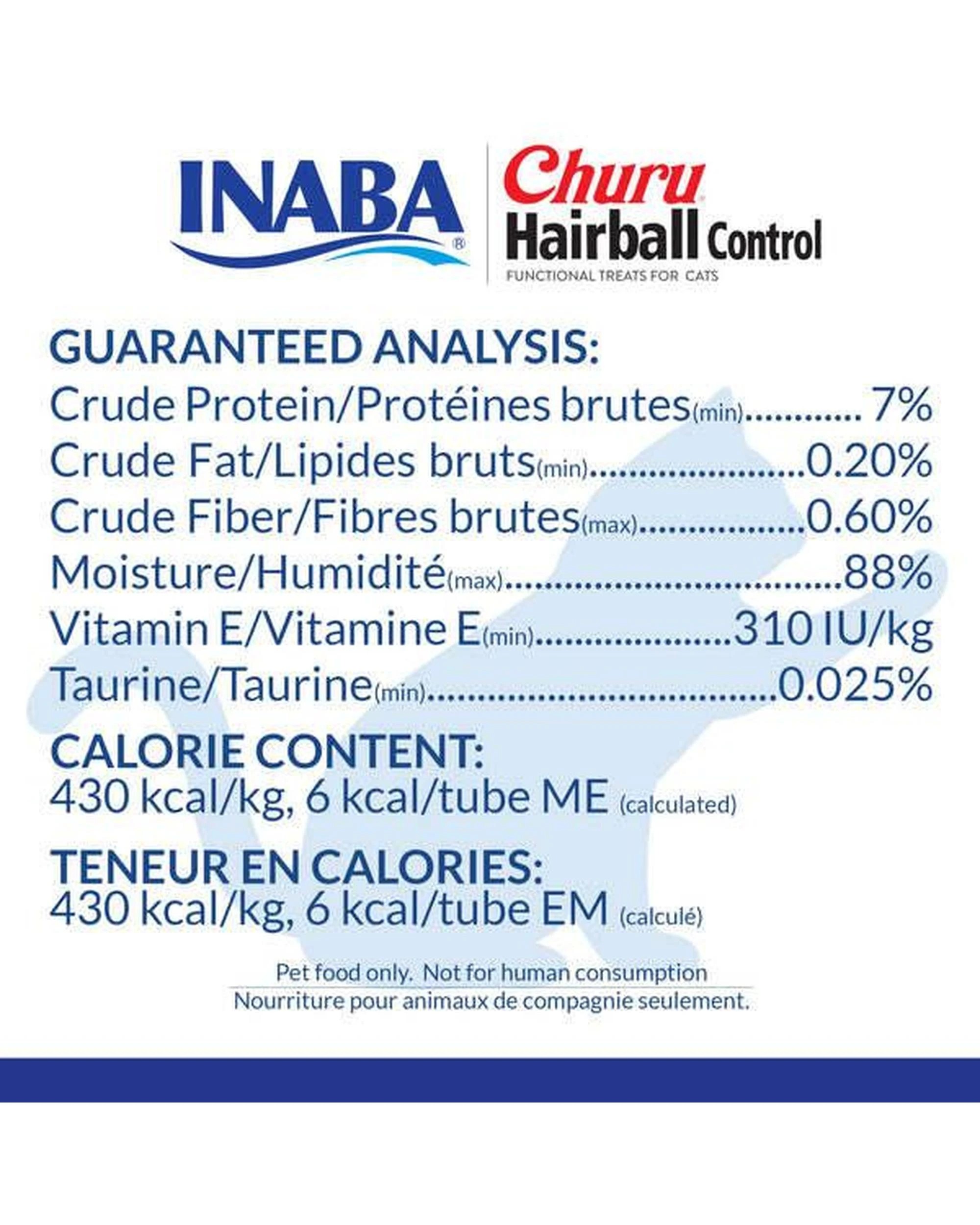 8 Inaba Churu Puree Hairball Control Cat Treat Chicken Recipe 6 x 56g, 8 of 8