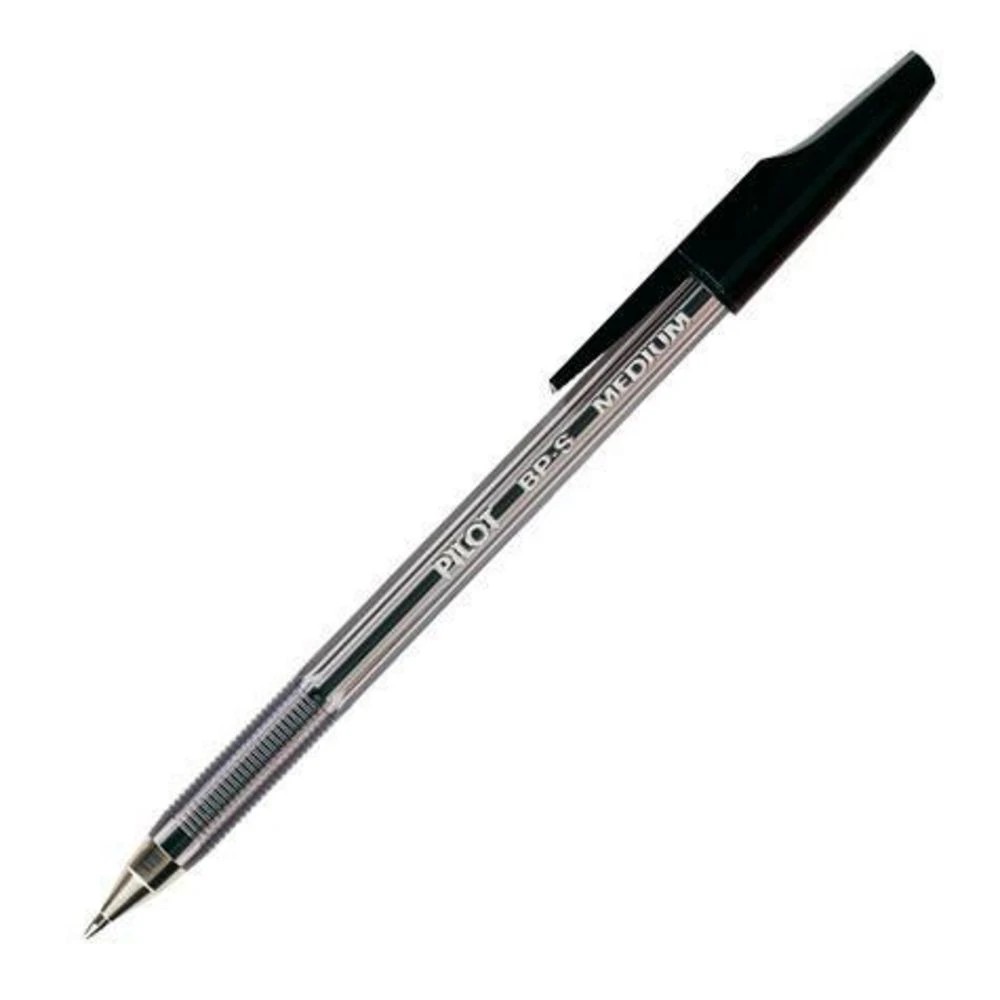 3 PILOT BP-S Medium Ballpoint Pens Black 12 Pack, 3 of 3