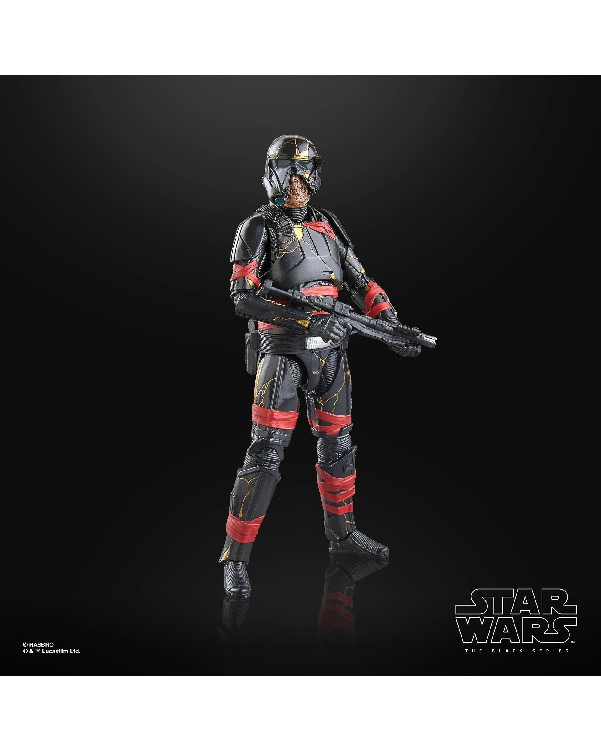 3 Star Wars The Black Series: Ahsoka Night Trooper Action Figure, 3 of 10