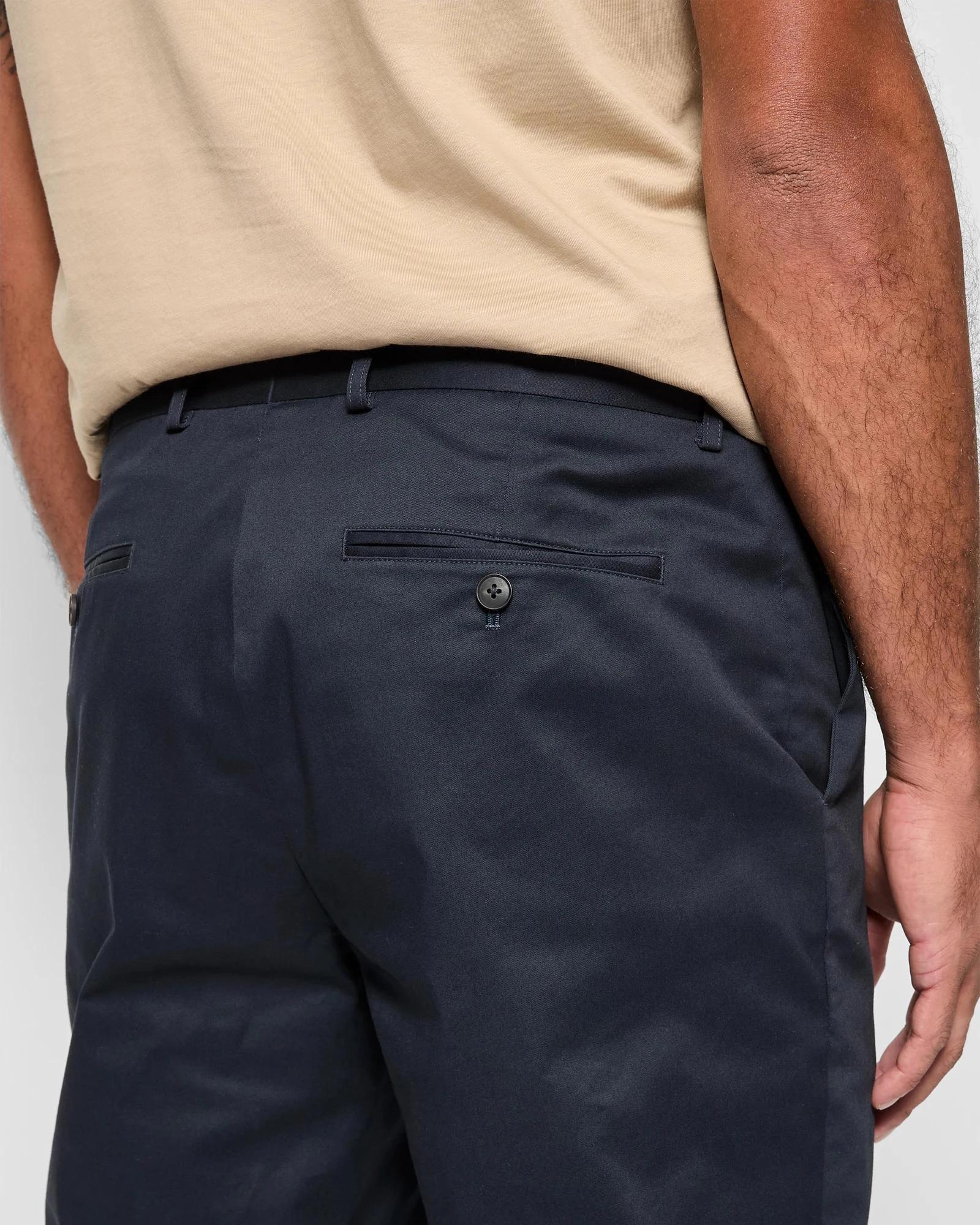 7 Tailored Chino Pants - Preview NAVY BLUE, 7 of 7