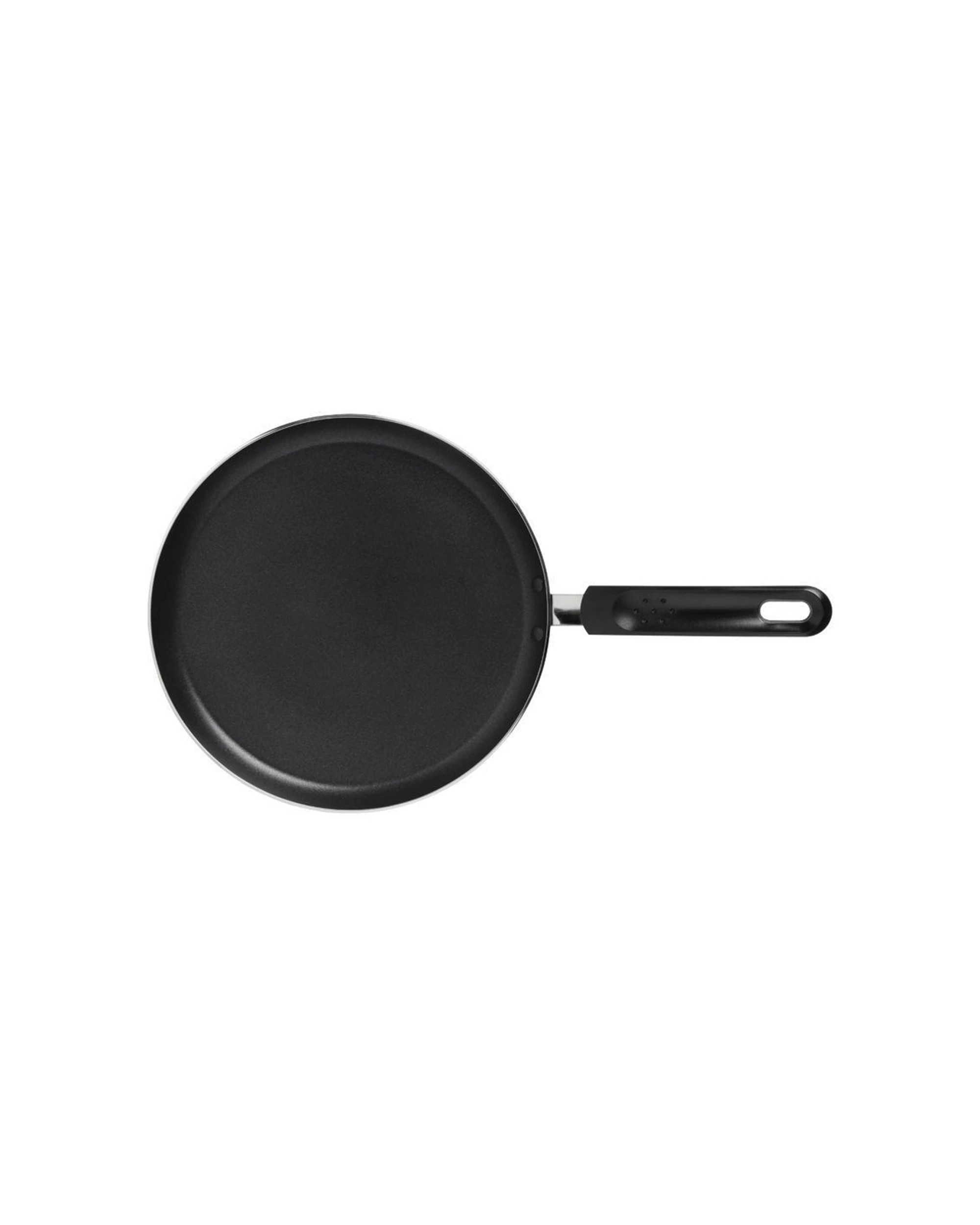 5 Stanley Rogers 25cm Crepe & Pancake Frying Pan, Stainless Steel, Black - Black, 5 of 6