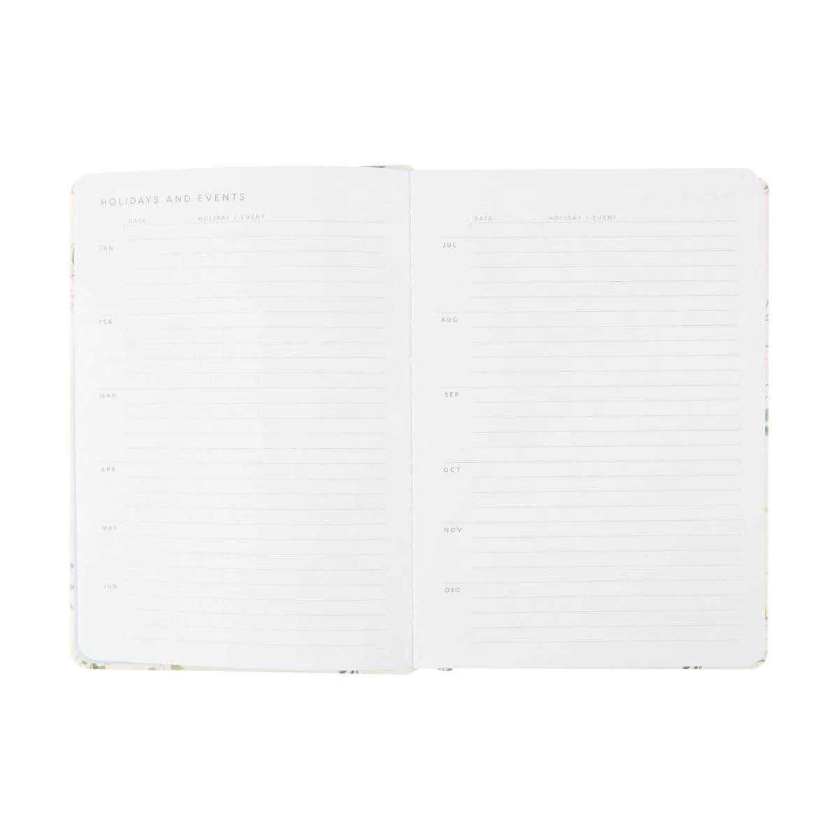 2 2026 A5 Daily Diary - Flower, 2 of 8