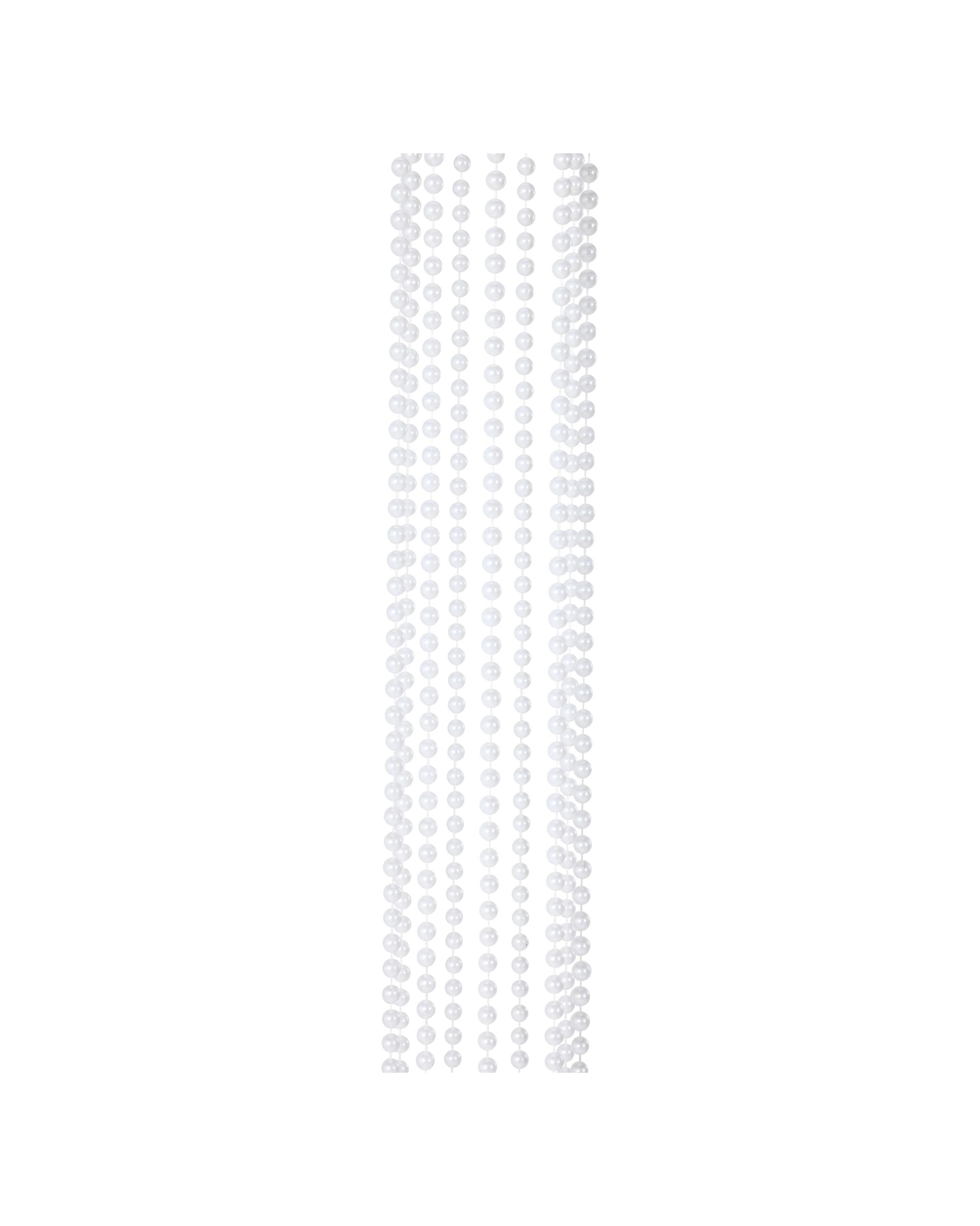 3 1.6m Cascading Pearl Look Garland, 3 of 6
