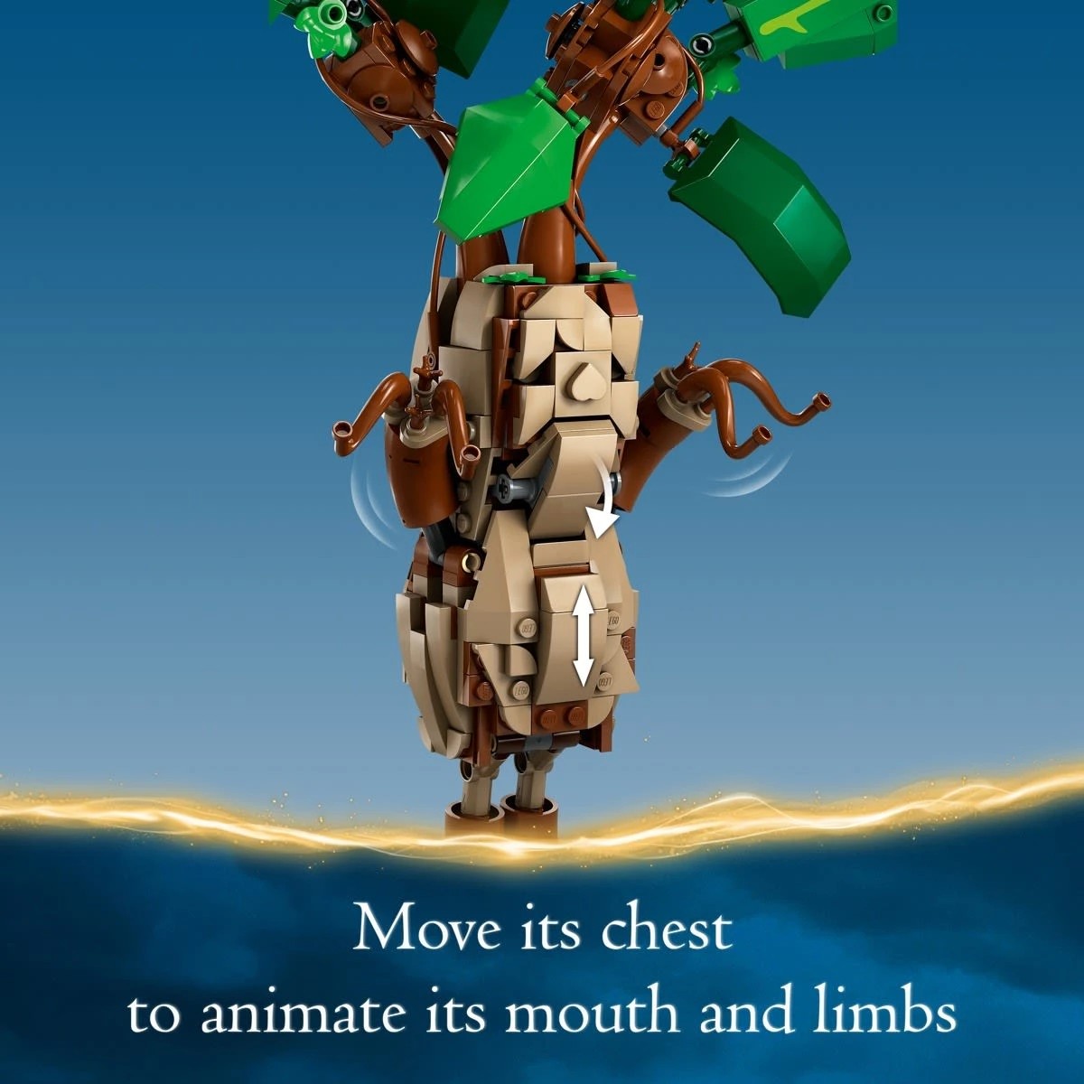 5 LEGO Harry Potter Mandrake Plant Toy Magical Gift 76433, 5 of 11