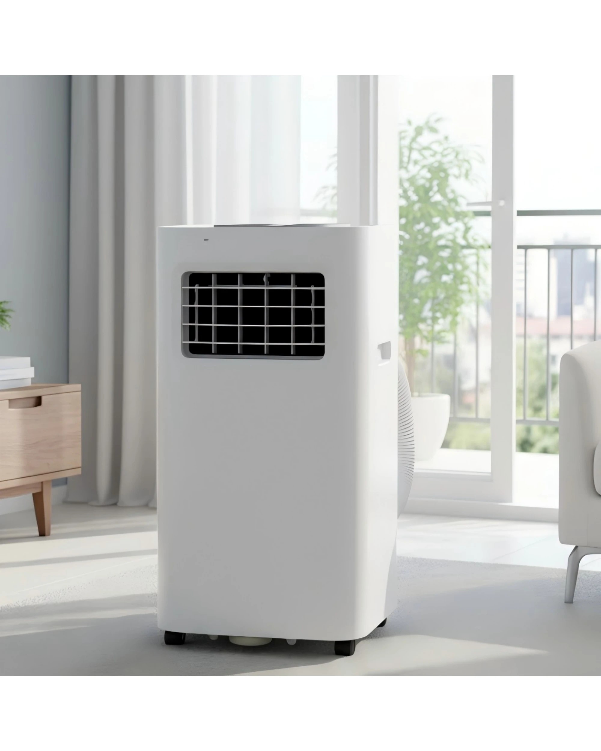 3 Advwin 9000 BTU Portable Air Conditioner - White, 3 of 8