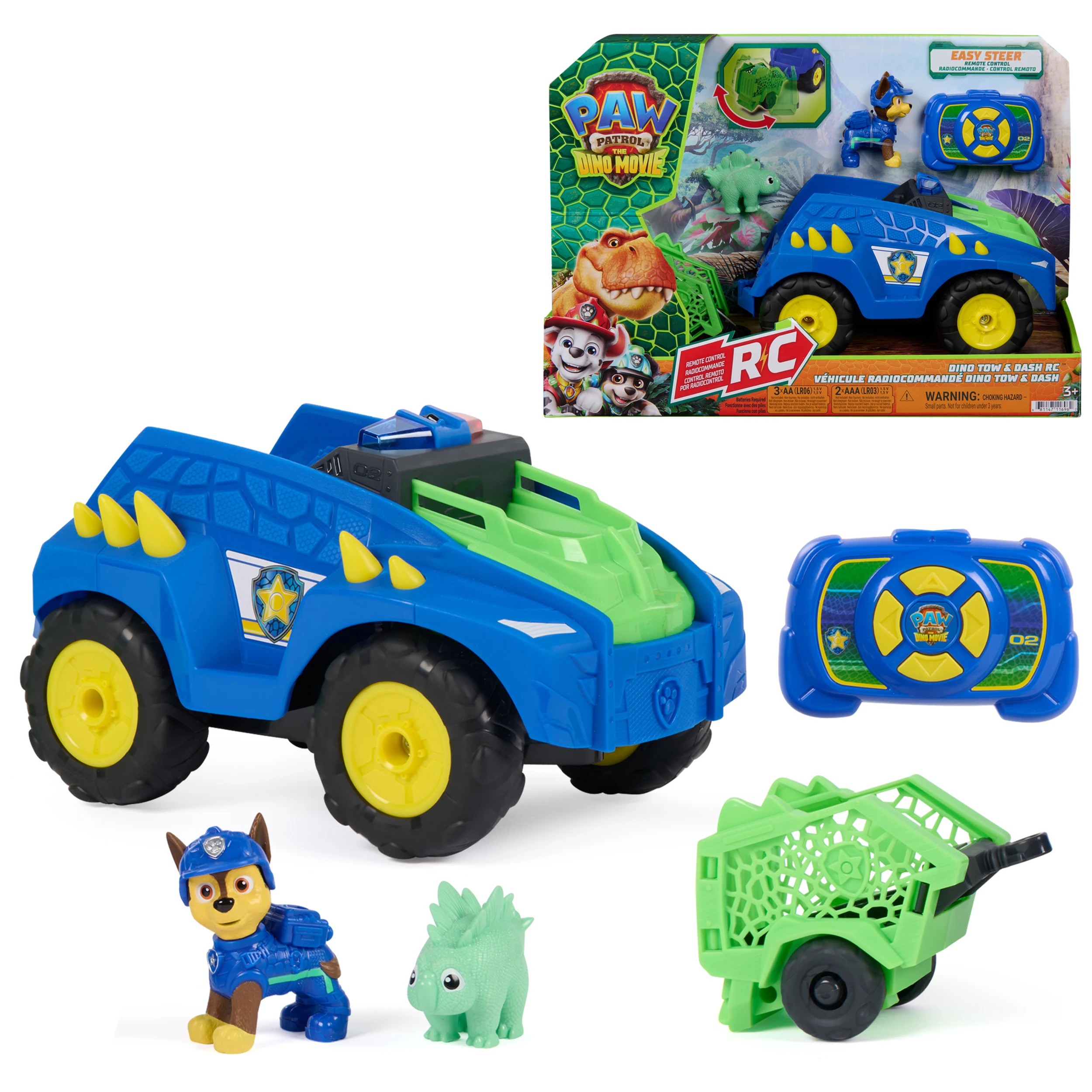 1 PAW Patrol Dino Tow & Dash Remote Control, 1 of 9
