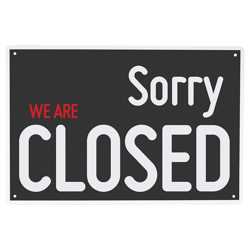 2 Sandleford Open/Closed Sign 300 x 200mm, 2 of 2