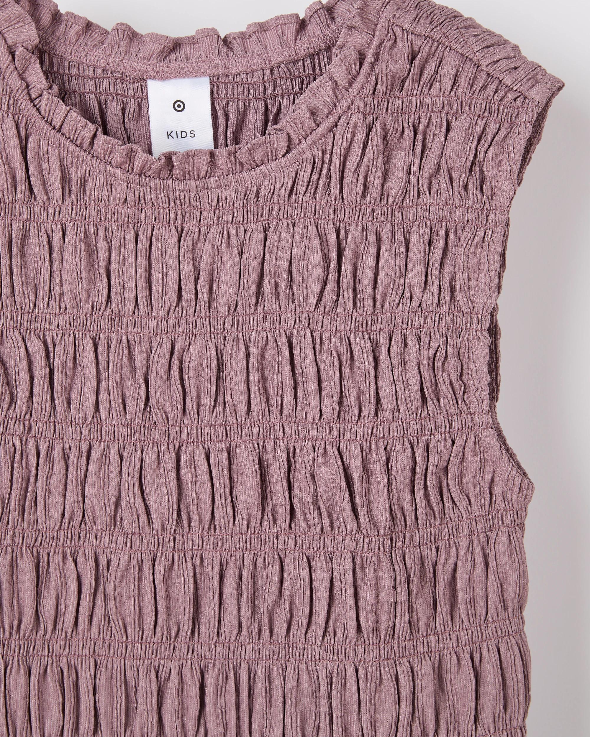 7 Target Kids Textured Knit Tank Top PURPLE, 7 of 7