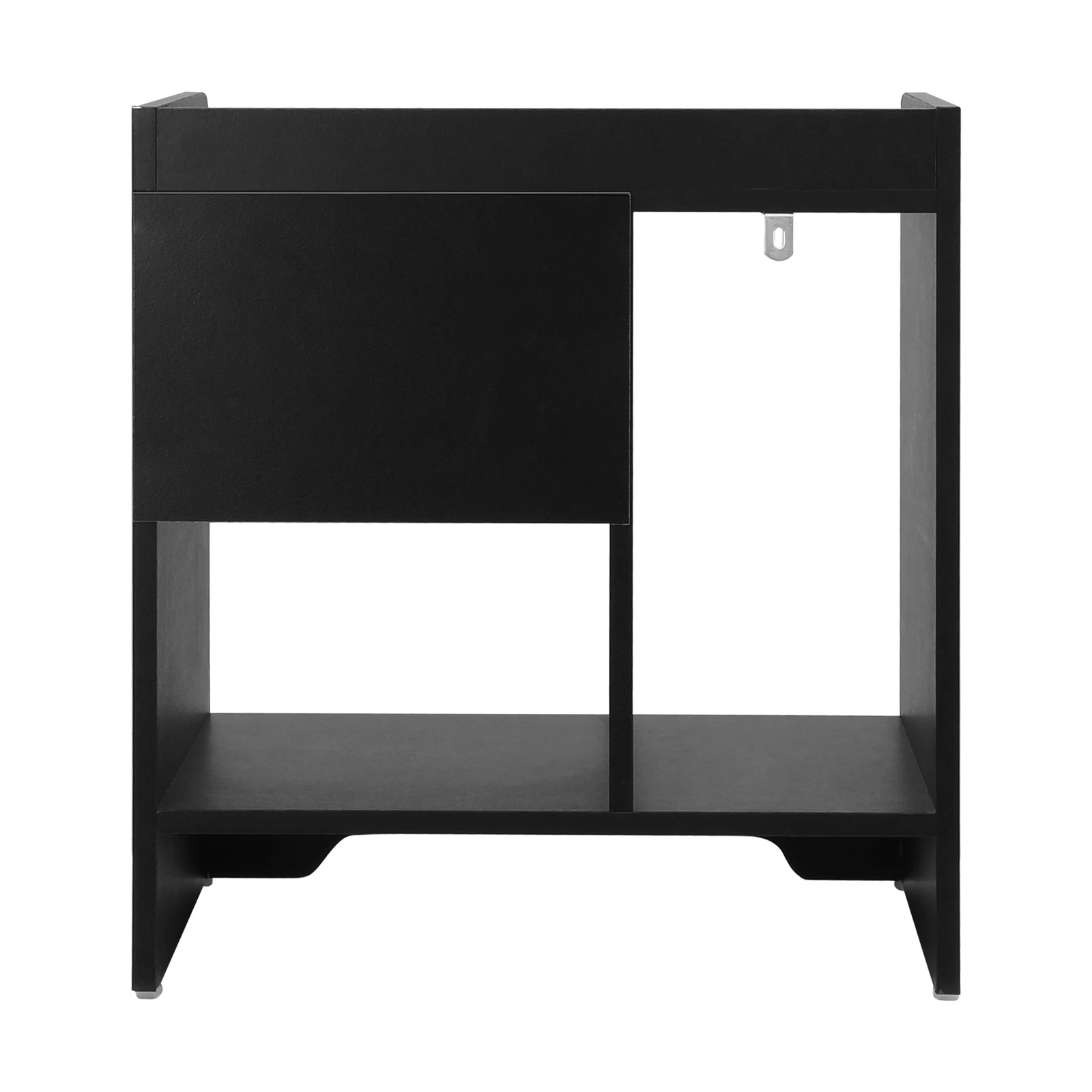 9 Oikiture Bedside Tables Side Table Nightstand Storage Drawer Shelf
 - Black, 9 of 10