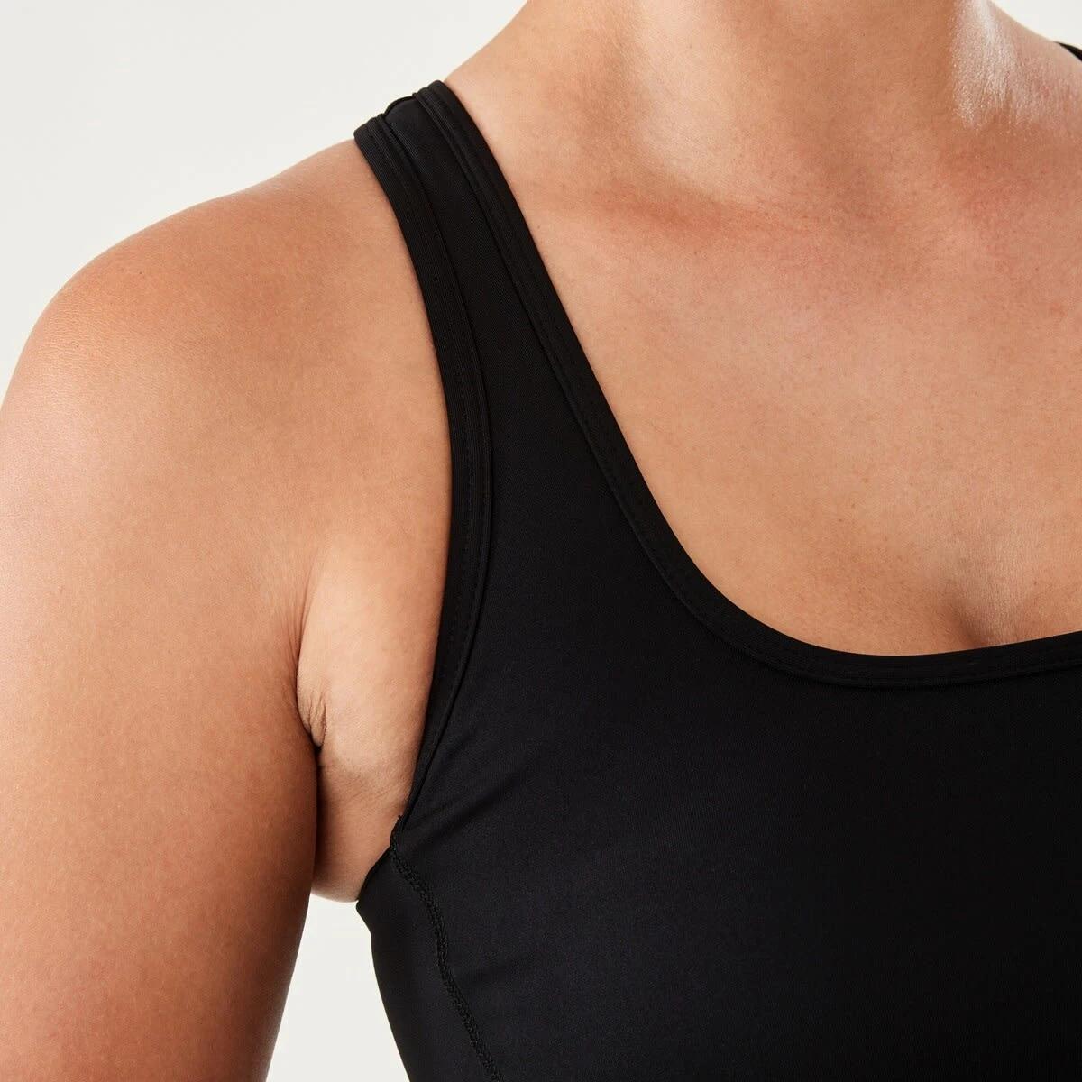 6 Everlast Womens Racer Back Crop Top EVERLAST BLACK, 6 of 8