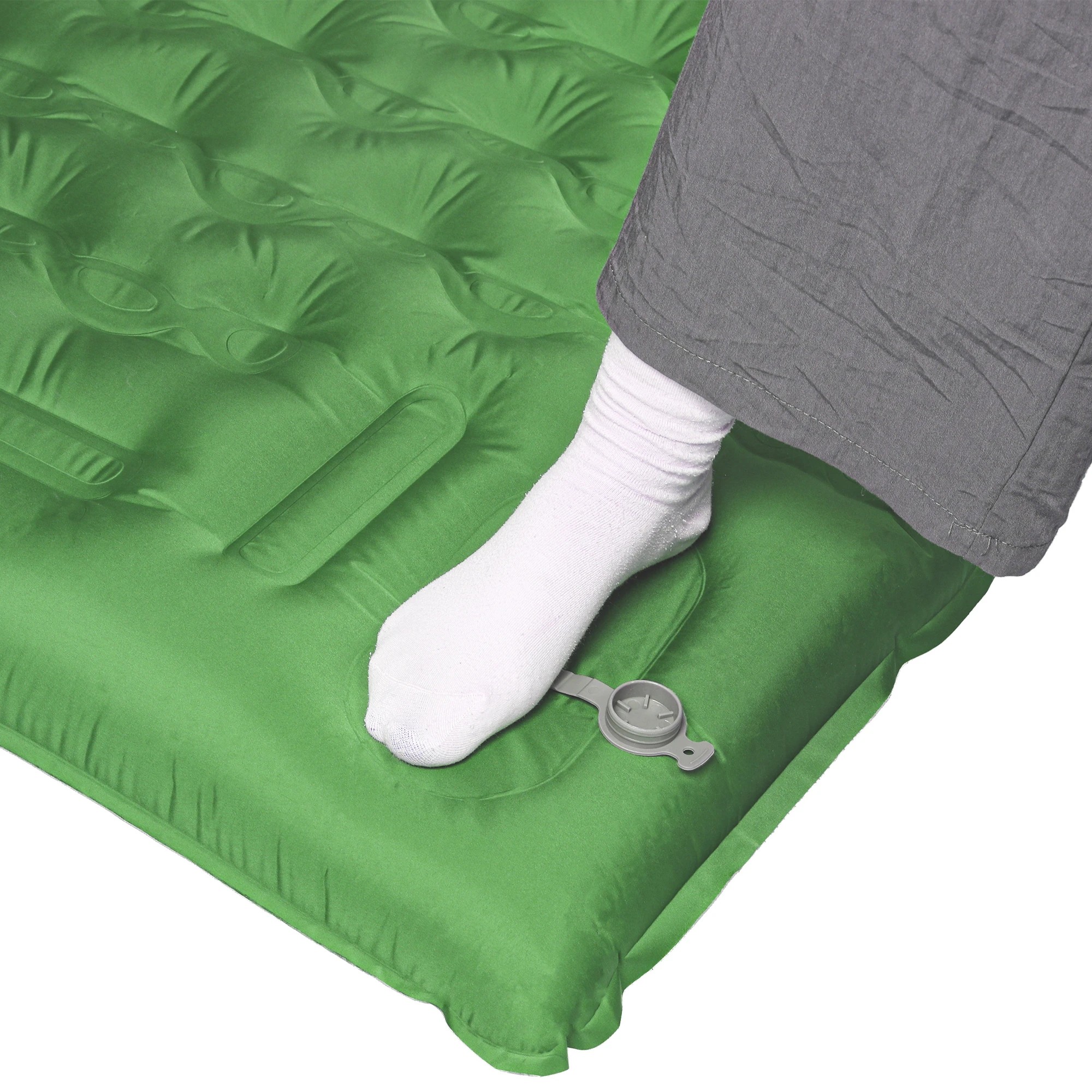 4 Mountview Self Inflating Mattress Sleeping Pad Camping Air Bed Mat Pillow Bag - Green, 4 of 8