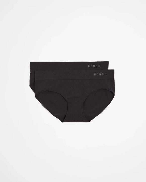 Bonds 2 Pack Seamless Midi Briefs
