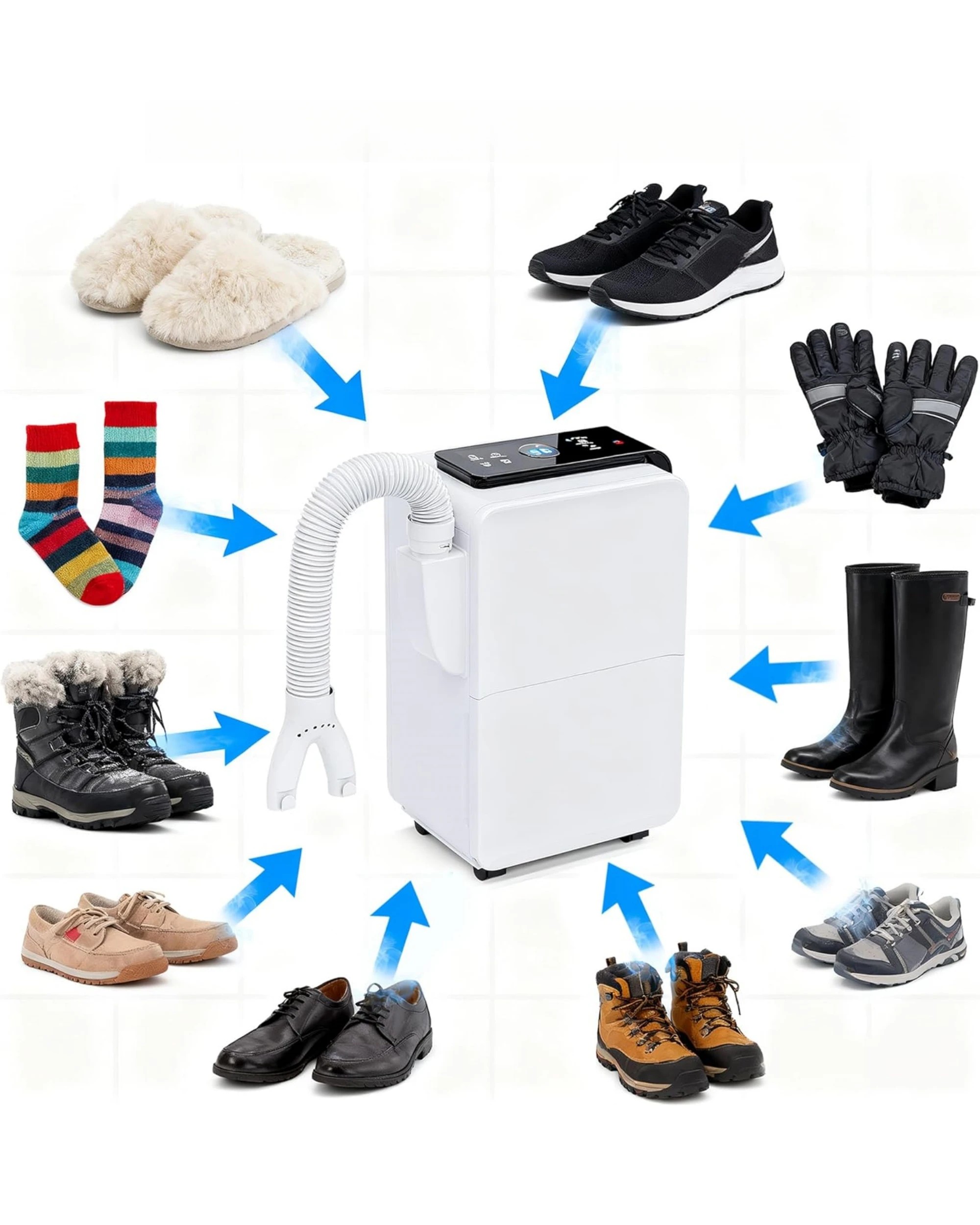 3 Advwin 35L Portable Compressor Dehumidifiers with hoe Drying Attachment, 3 of 7