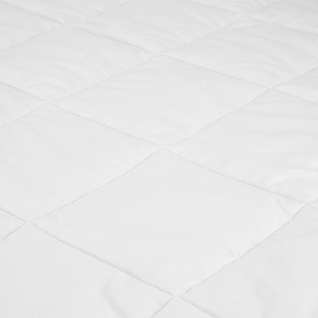 4 Medium Warmth All Seasons Wool Quilt - Single Bed, White, 4 of 4