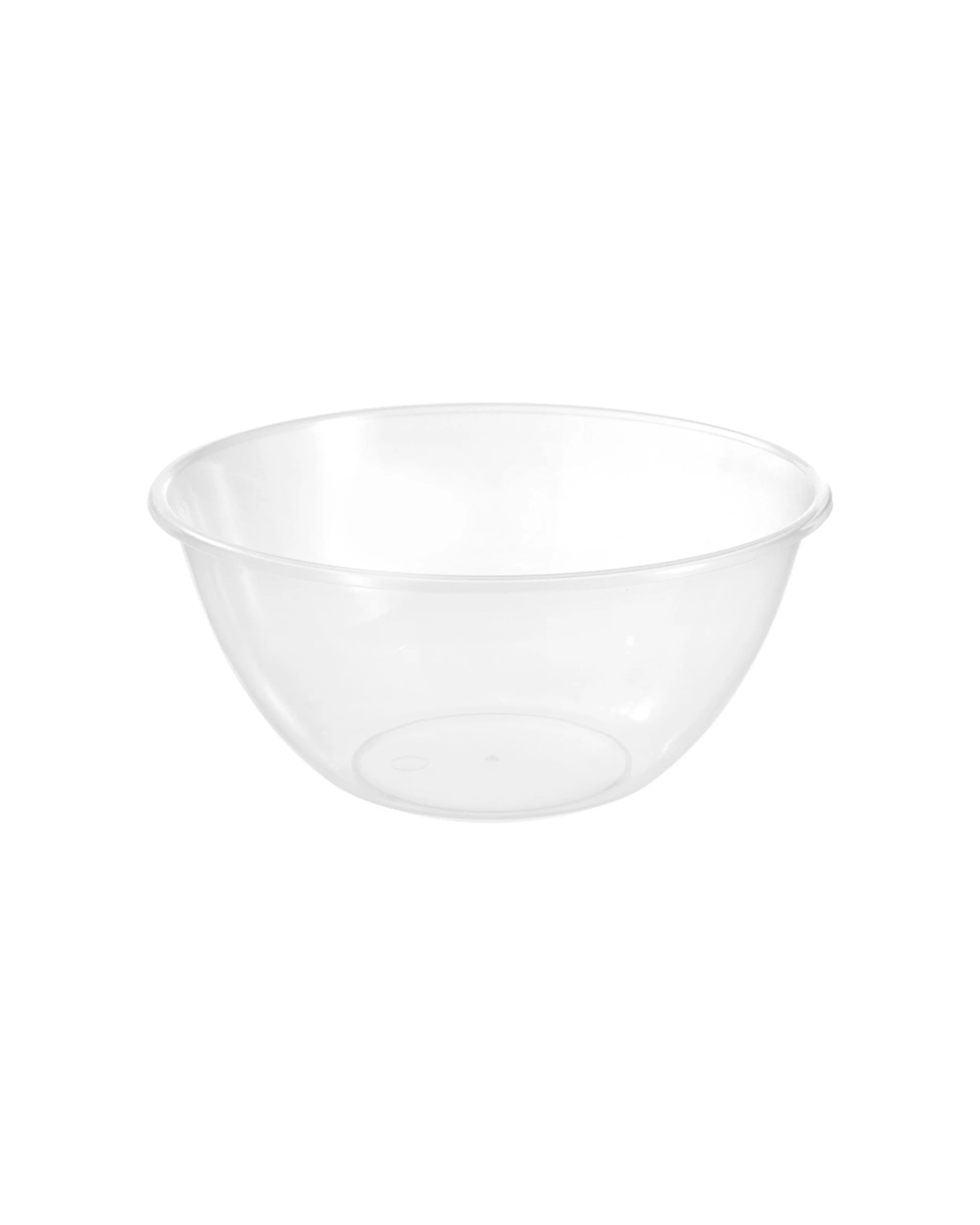3 Lemon & Lime 12pc Large Plastic Serving Salad Bowls 3.5L - Clear, 3 of 5
