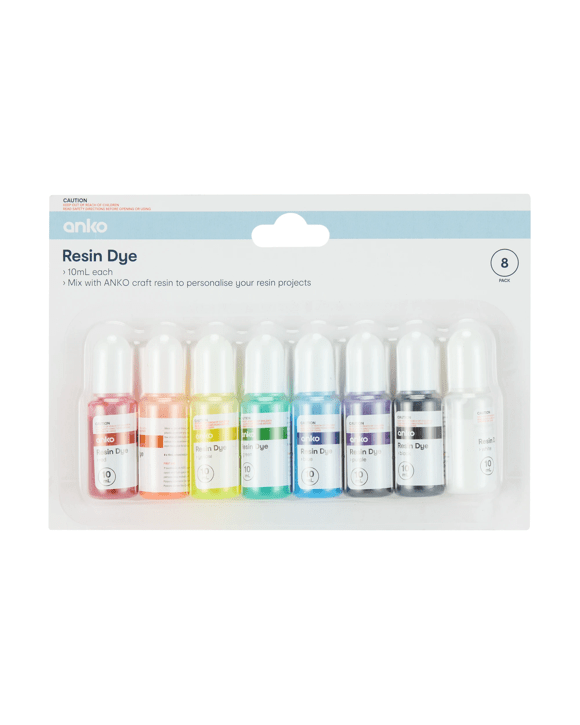8 Pack Resin Dyes