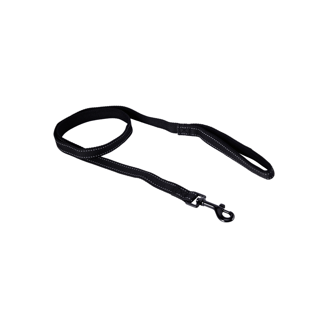 2 Black Reflective Collar and Lead Set - Medium, 2 of 4