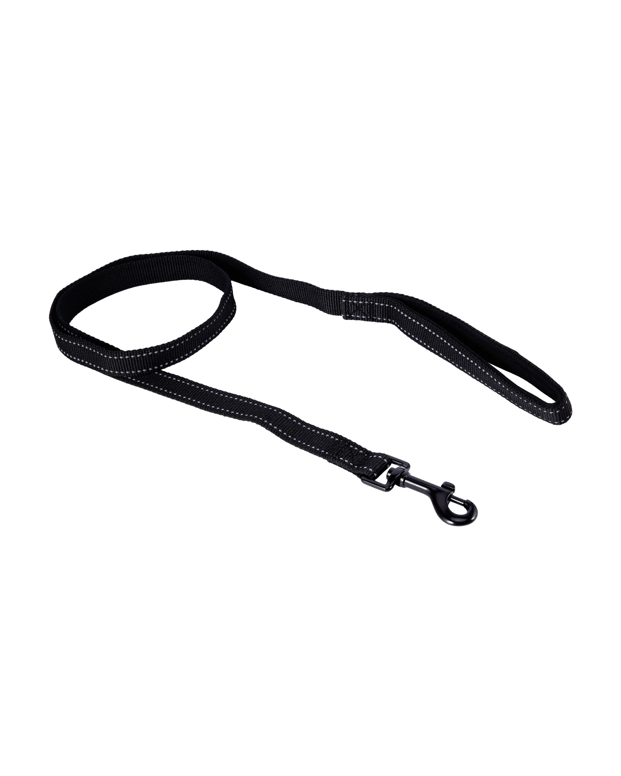2 Black Reflective Collar and Lead Set - Medium, 2 of 4