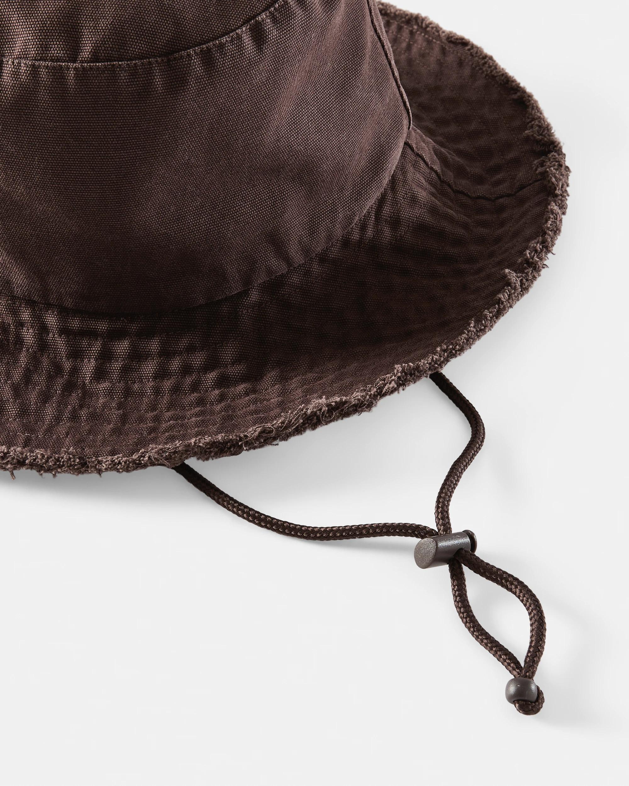2 Draw String Bucket Hat Chocolate, 2 of 2
