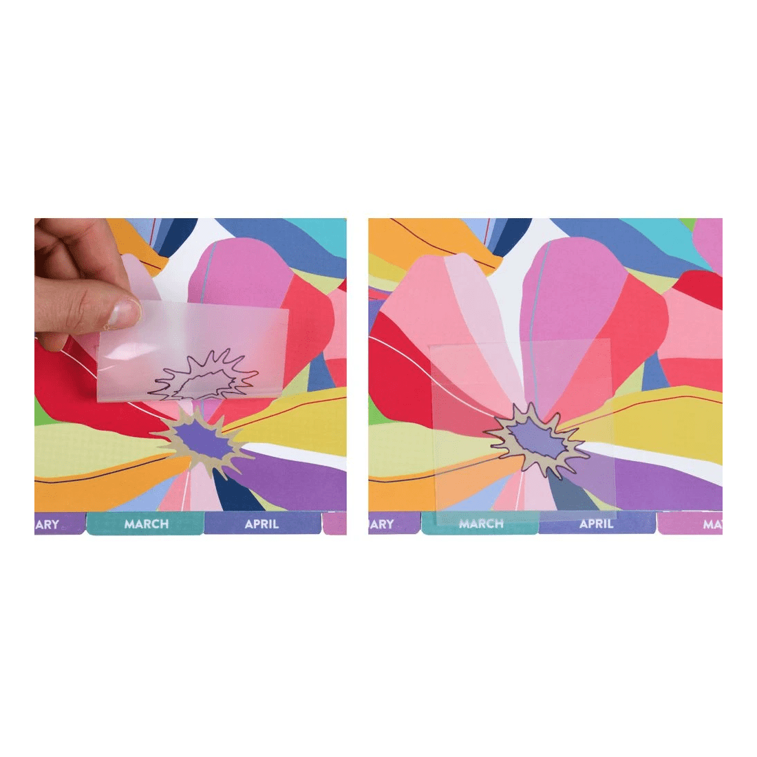 3 J.Burrows Stick-It Transparent Notes 76x76mm, 3 of 6