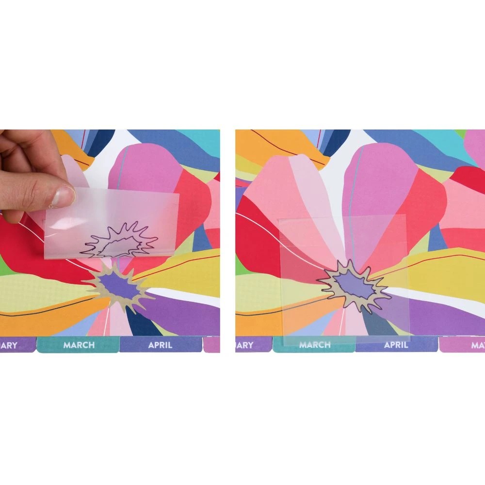 3 J.Burrows Stick-It Transparent Notes 76x76mm, 3 of 6