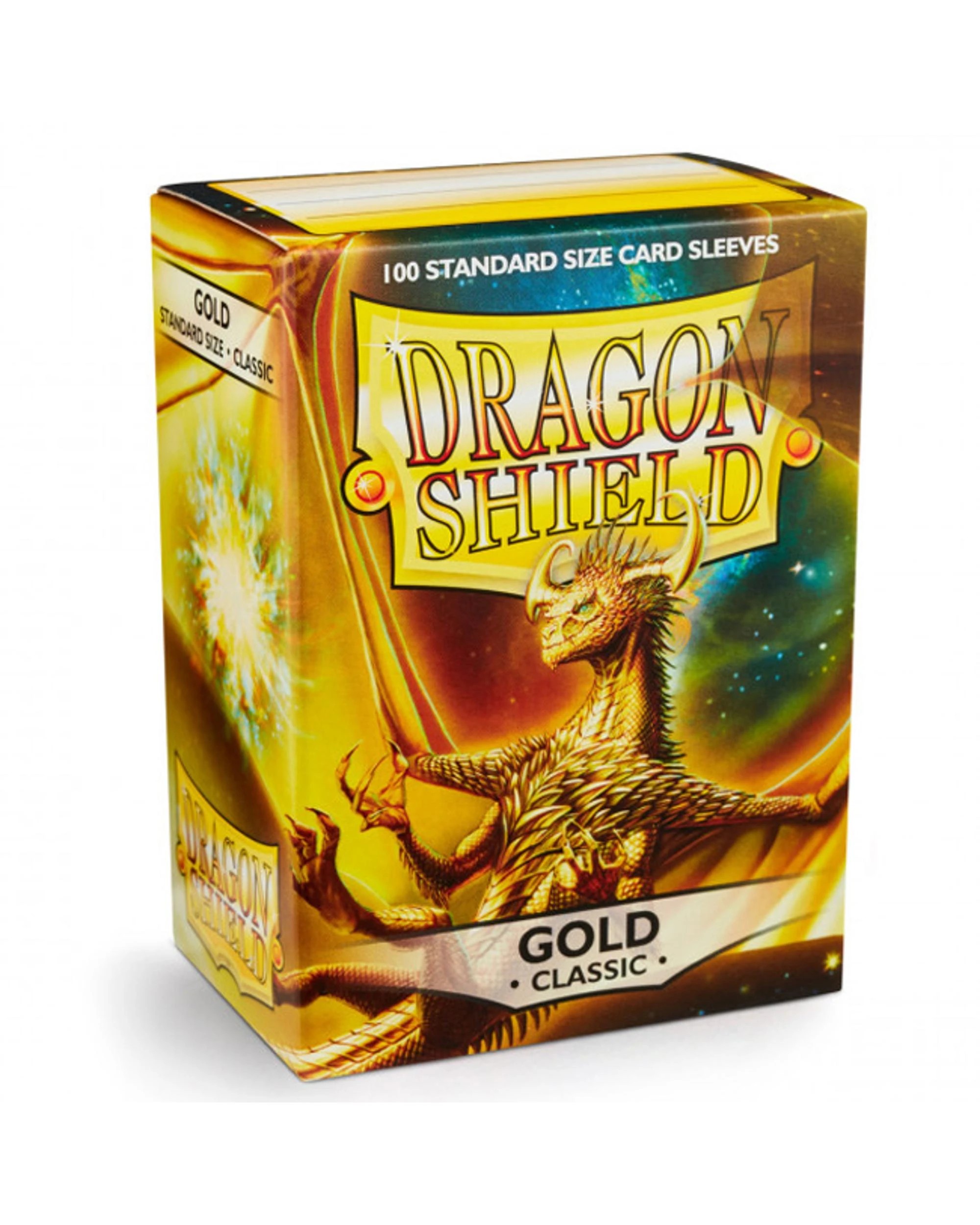 1 Dragon Shield Pontifex Classic Gold Sleeves 100 Pack, 1 of 2