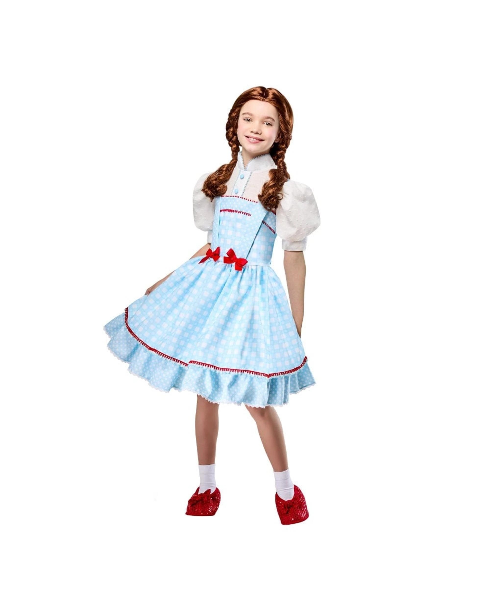 1 The Wizard of Oz Dorothy Premium Child Costume Size 6-8 Years, 1 of 1
