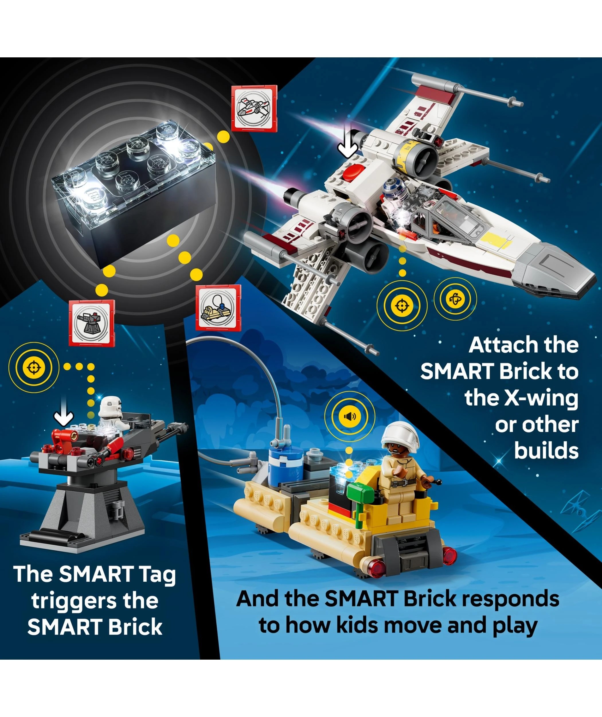 5 LEGO Star Wars SMART Play: Luke's Red Five X-Wing 75423, 5 of 10