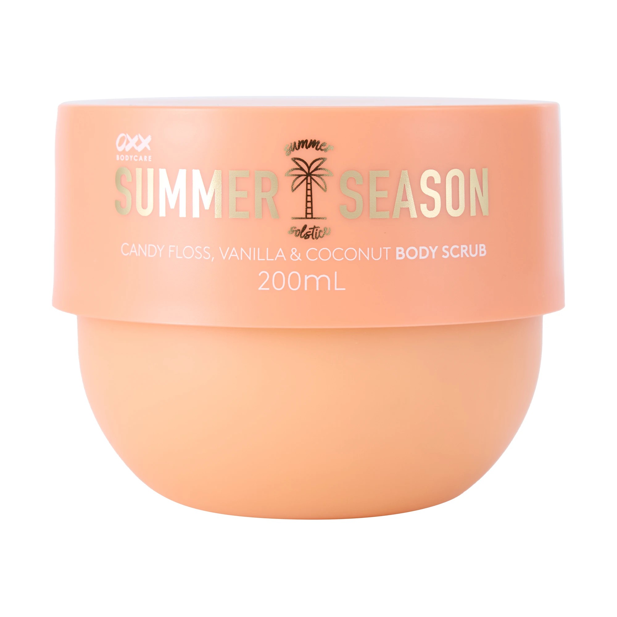 1 OXX Bodycare Summer Season Summer Solstice Body Scrub 200ml - Candy Floss, Vanilla and Coconut, 1 of 6