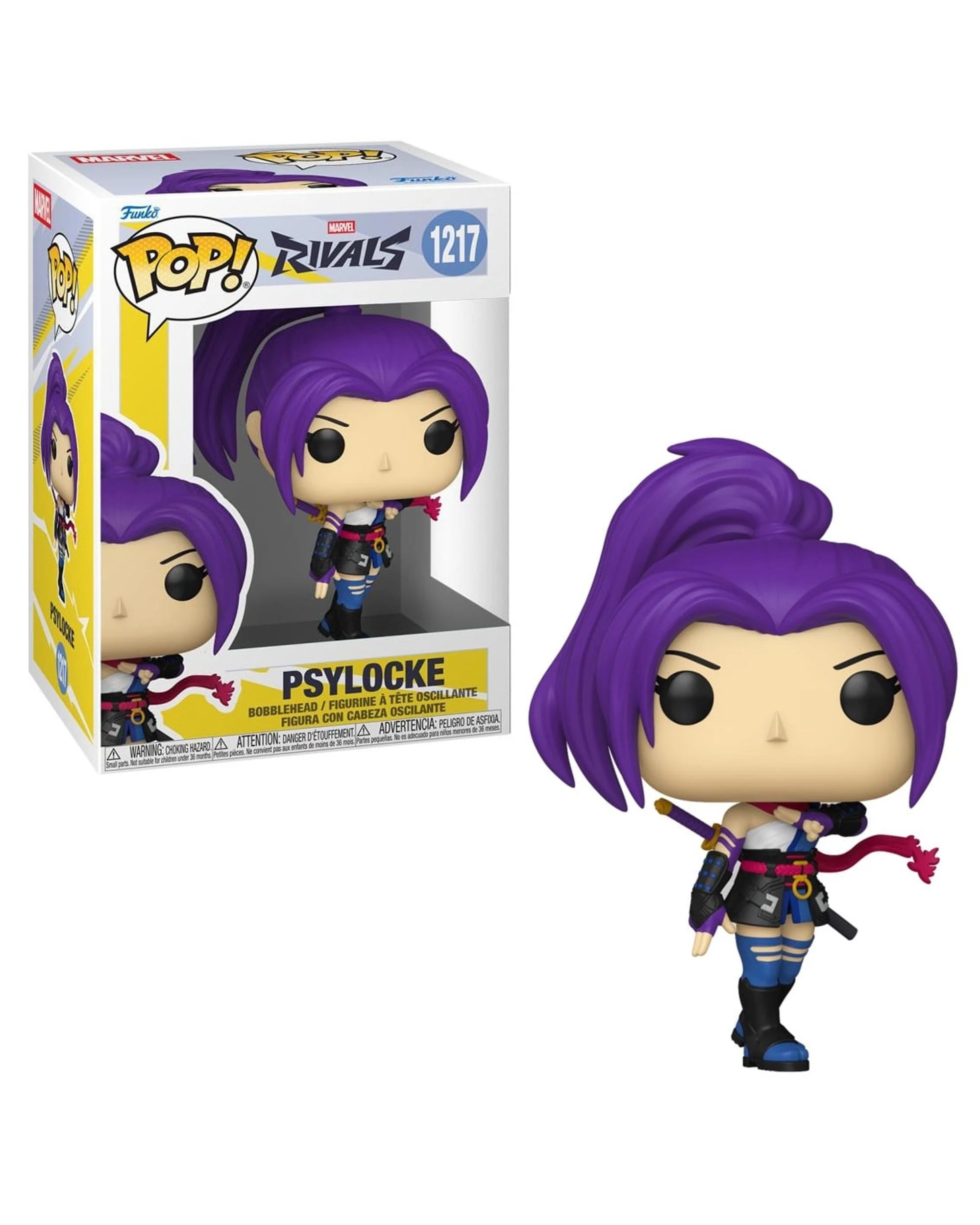 1 Marvel Rivals Psylocke Funko POP! Vinyl, 1 of 3