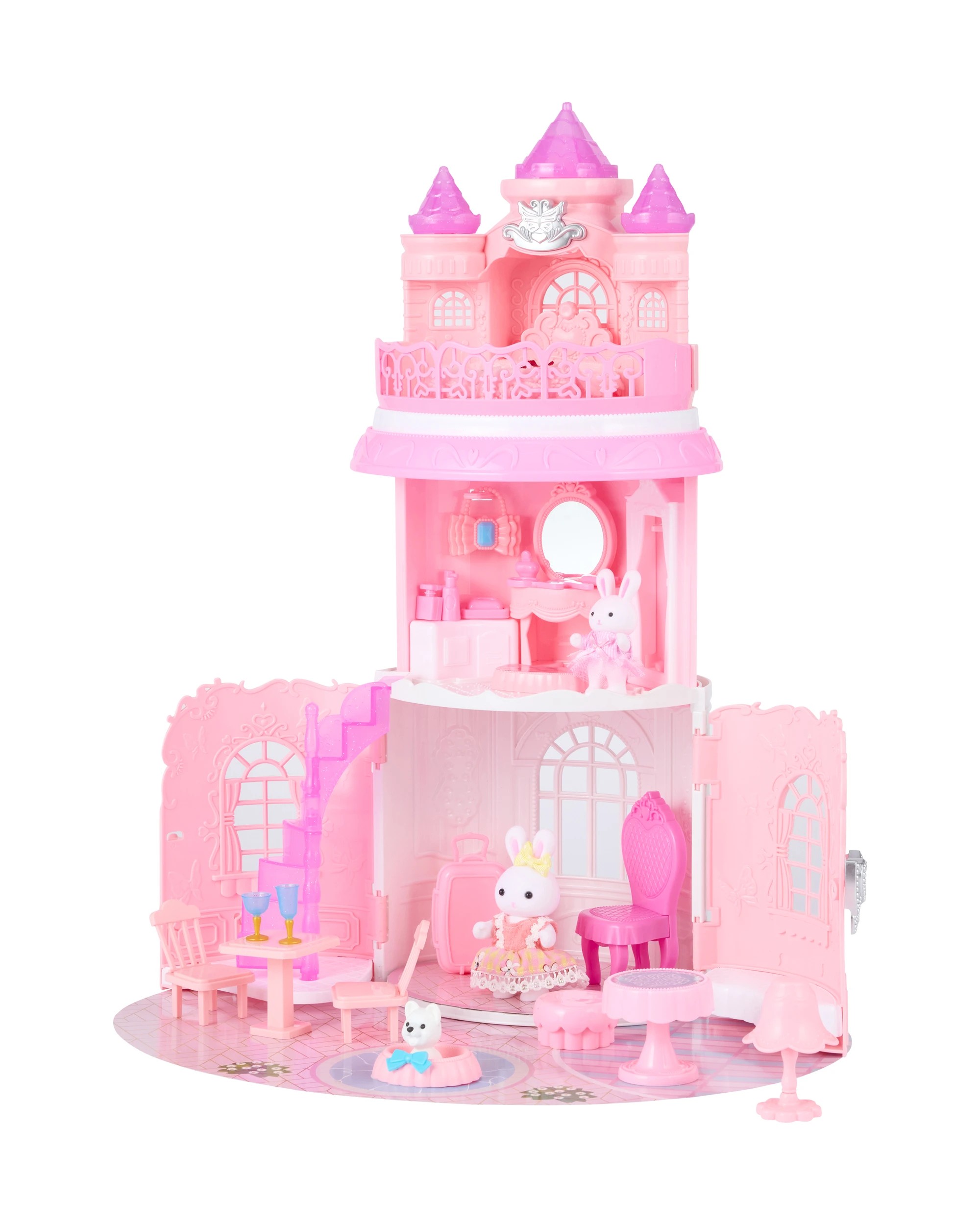2 34 Piece Forest Friends Castle Set, 2 of 10
