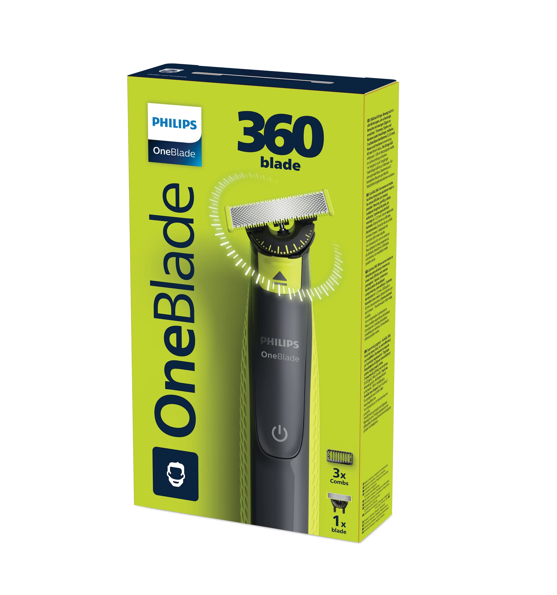 3 Philips Oneblade 360 - Green, 3 of 4