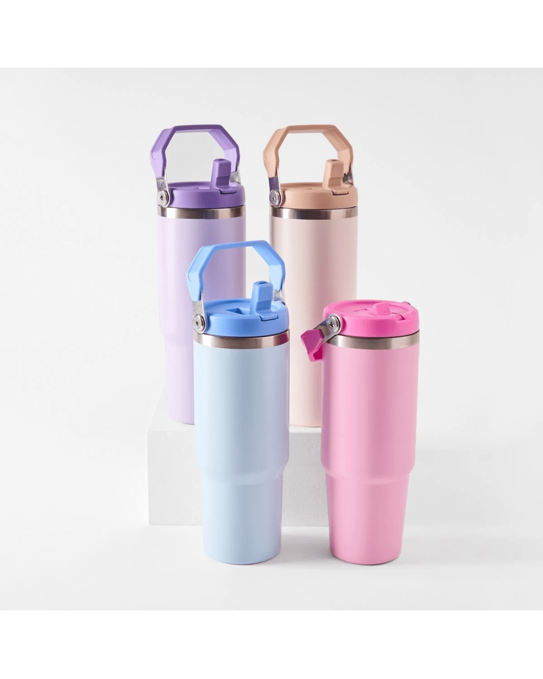 9 840ml Cream Tumbler with Top Handle, 9 of 9