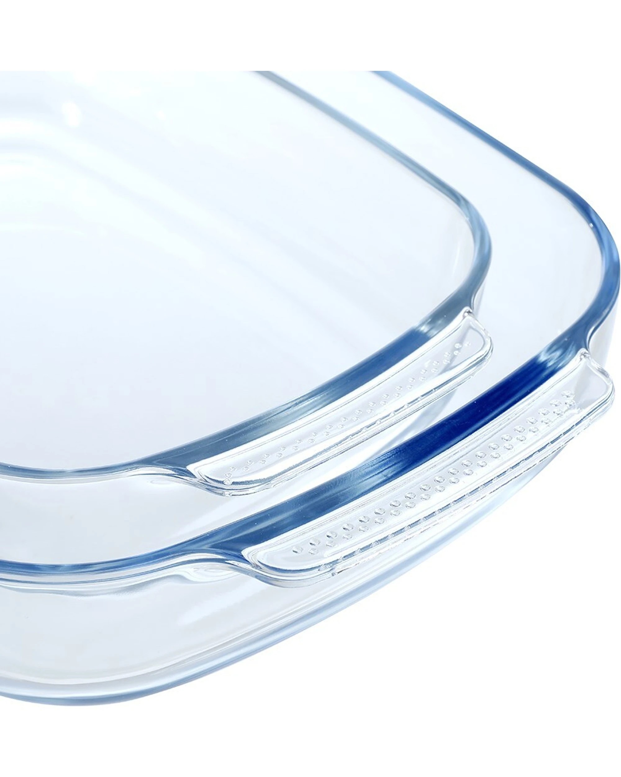 4 Lemon & Lime Yorkshire Glass Bakeware Dish Rectangle 3.8L Oven Safe - Clear, 4 of 4