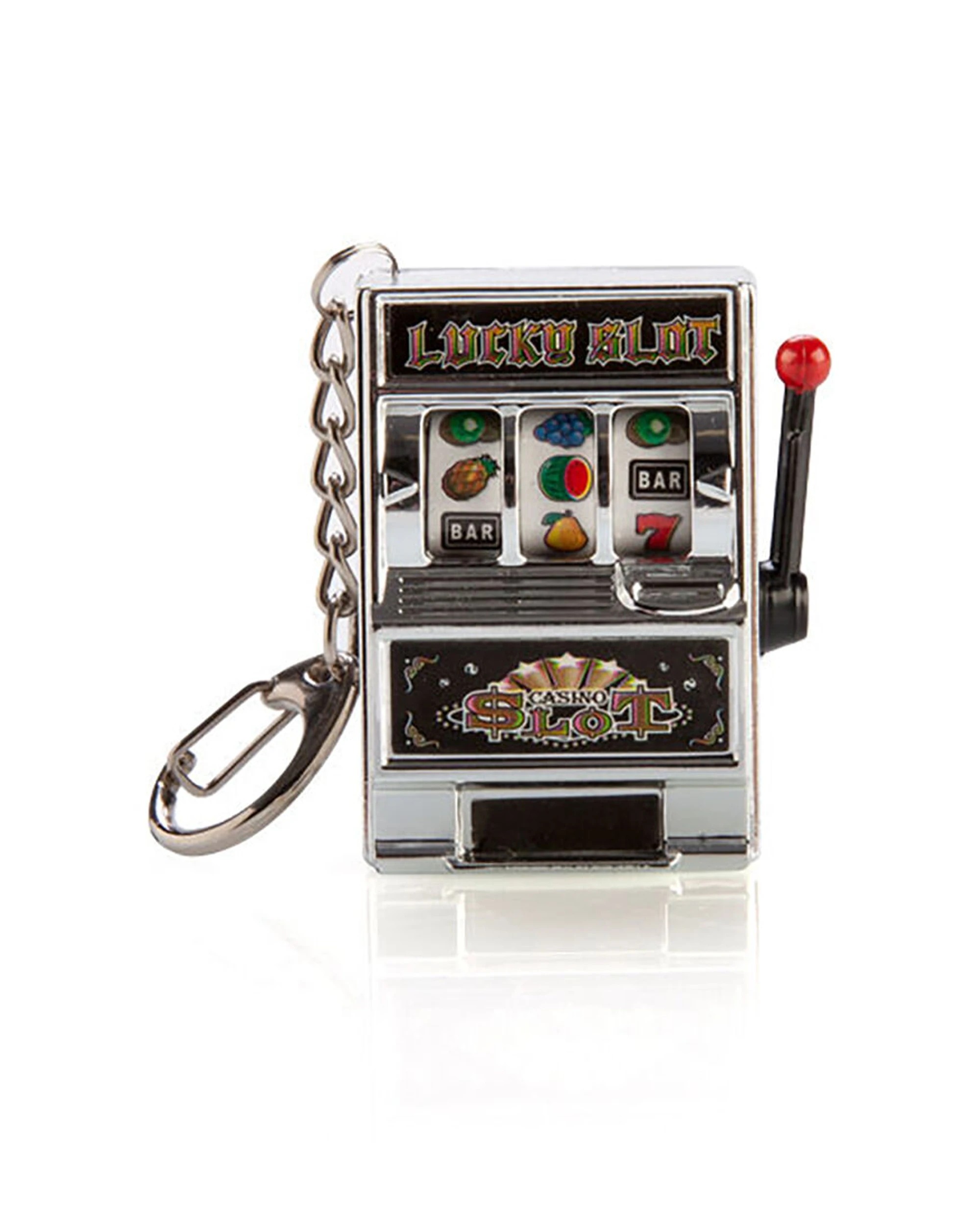 1 MDI Lucky Slot Keychain Novelty Collectible Toy 3.5x4.5cm - Purple, 1 of 5