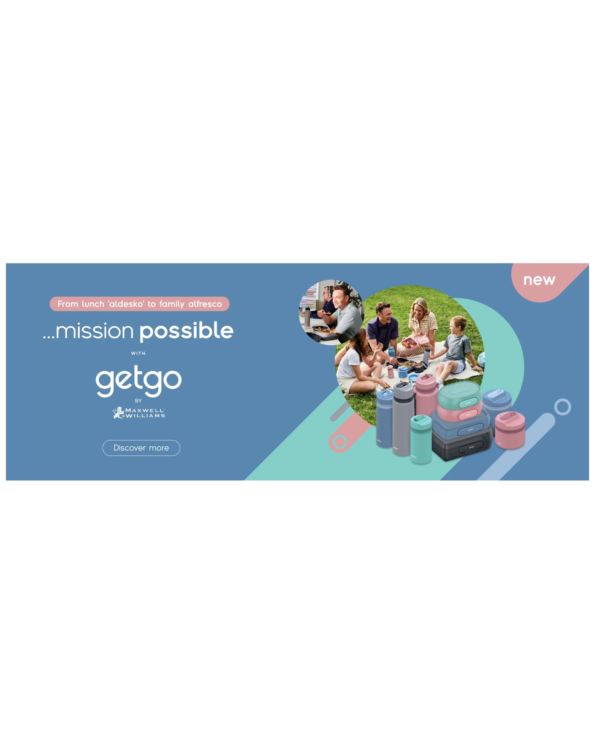 2 Maxwell & Williams Getgo Large Bento Box 7 Compartments With Divider
 - Black, 2 of 3