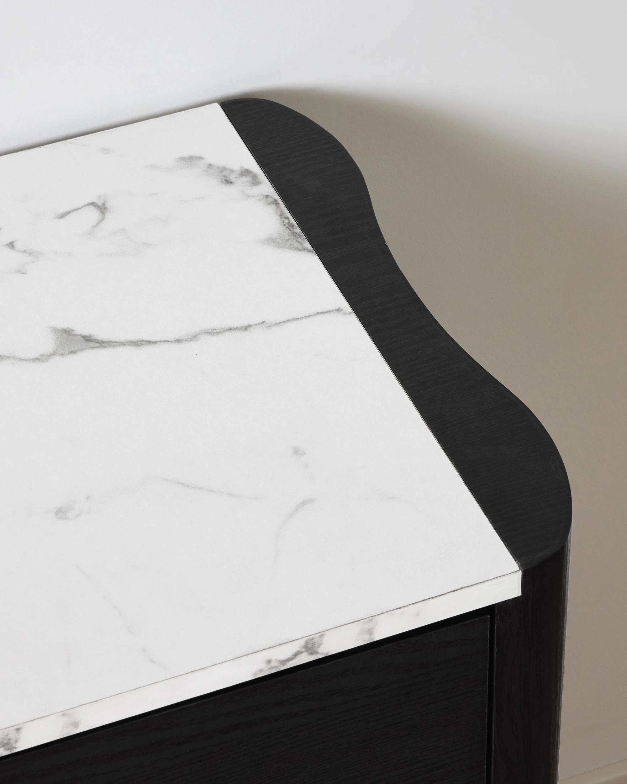 4 Hazel 3 Drawer Chest - Black, 4 of 7