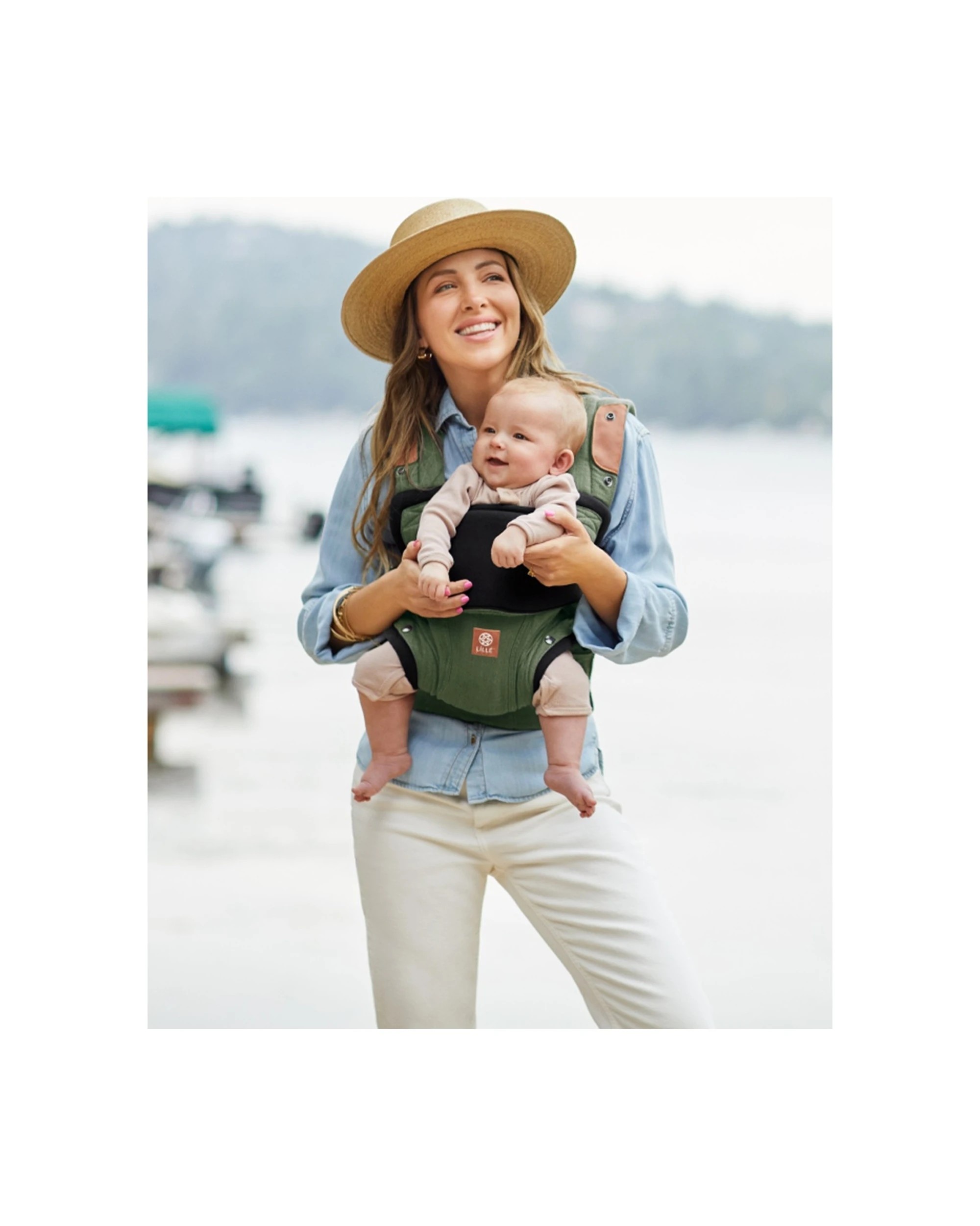2 LilleBaby Elevate Carrier Olive - Green, 2 of 3
