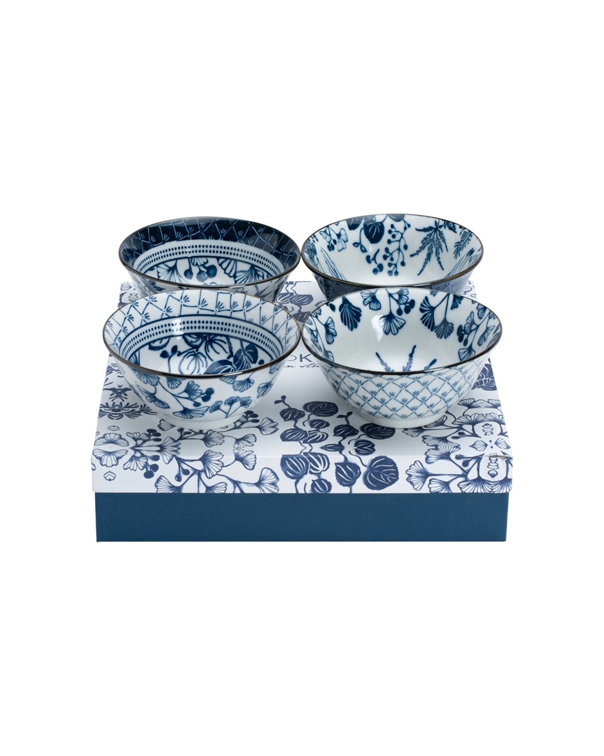 1 Tokyo Design 4pc Studio Flora Japonica Tayo Bowl Set 15cm, 1 of 7