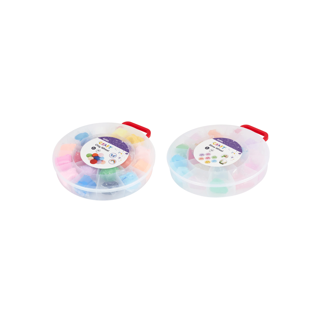 2 20 Piece Clay or Slime Wheel - Assorted, 2 of 4