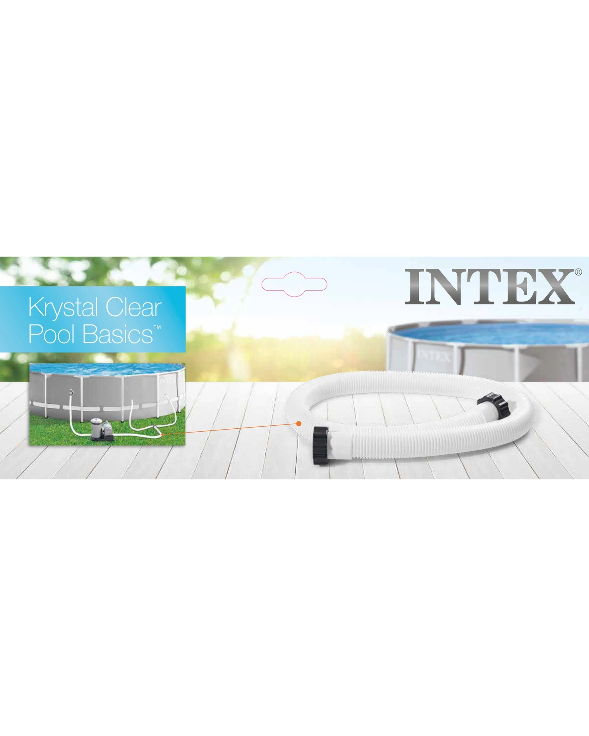 4 Intex 2PK Hose Accessory For Filter Pumps/Saltwater System - White, 4 of 4