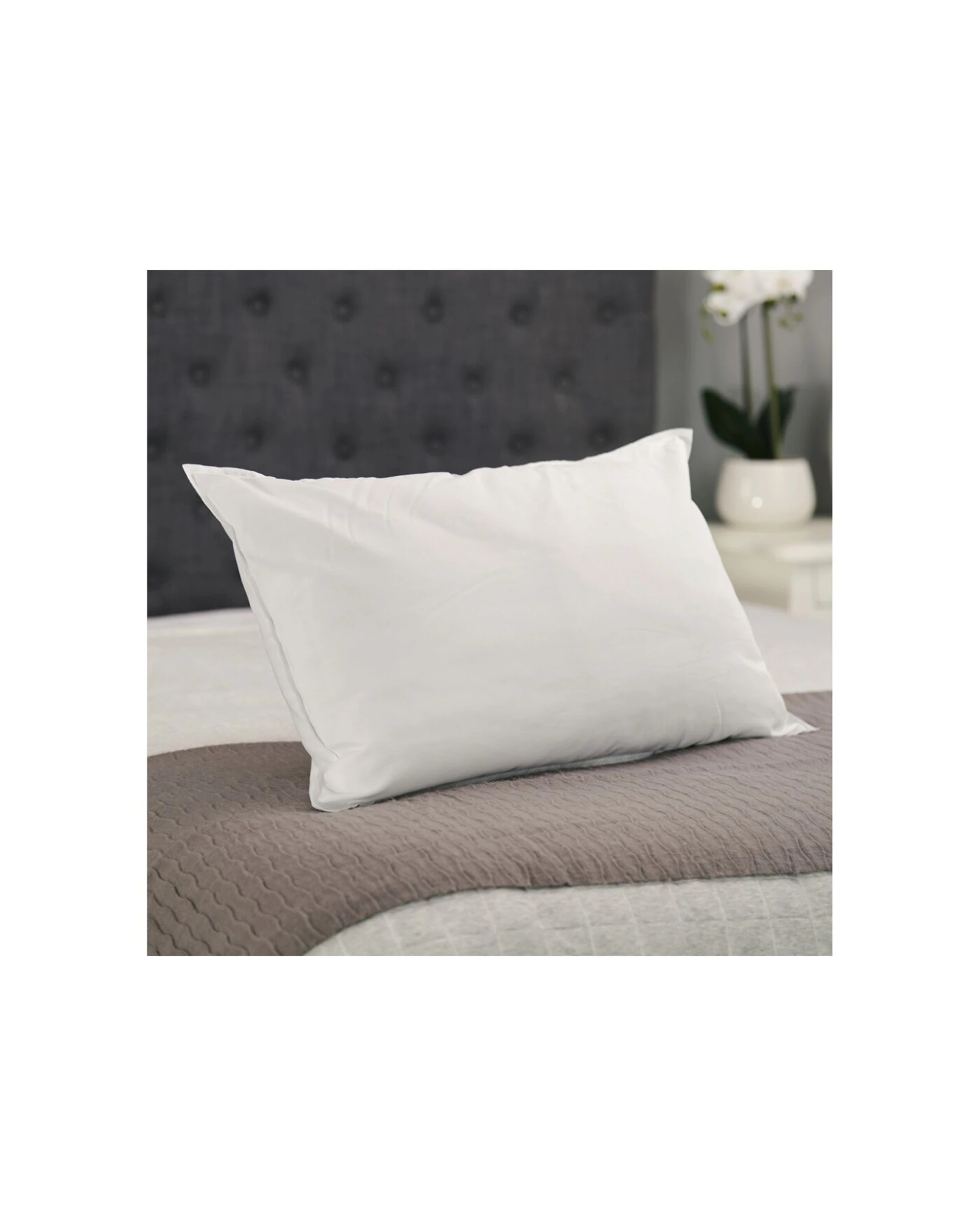 2 Tontine Mega Value Medium Height and Softness Pillows Standard 2pc - White, 2 of 3