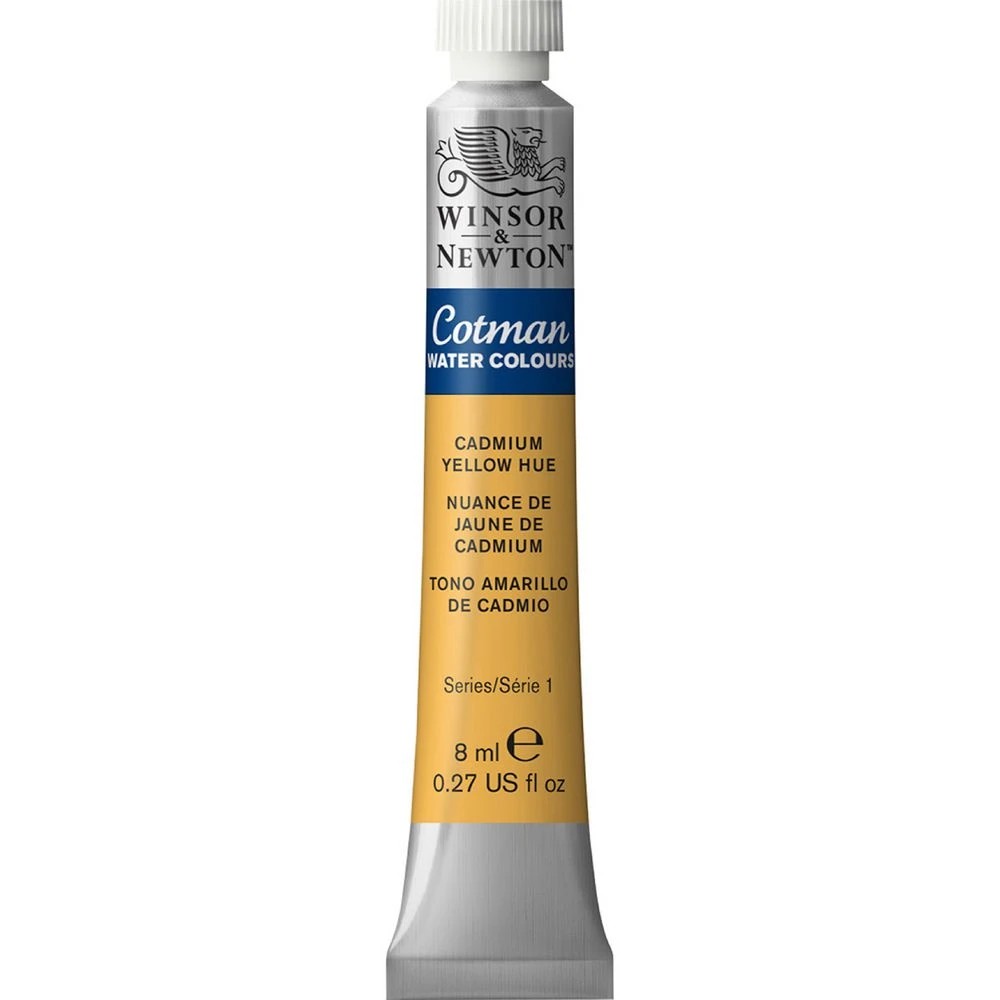 1 Winsor & Newton Cotman Watercolour 8mL Cadmium Yellow Hue, 1 of 1