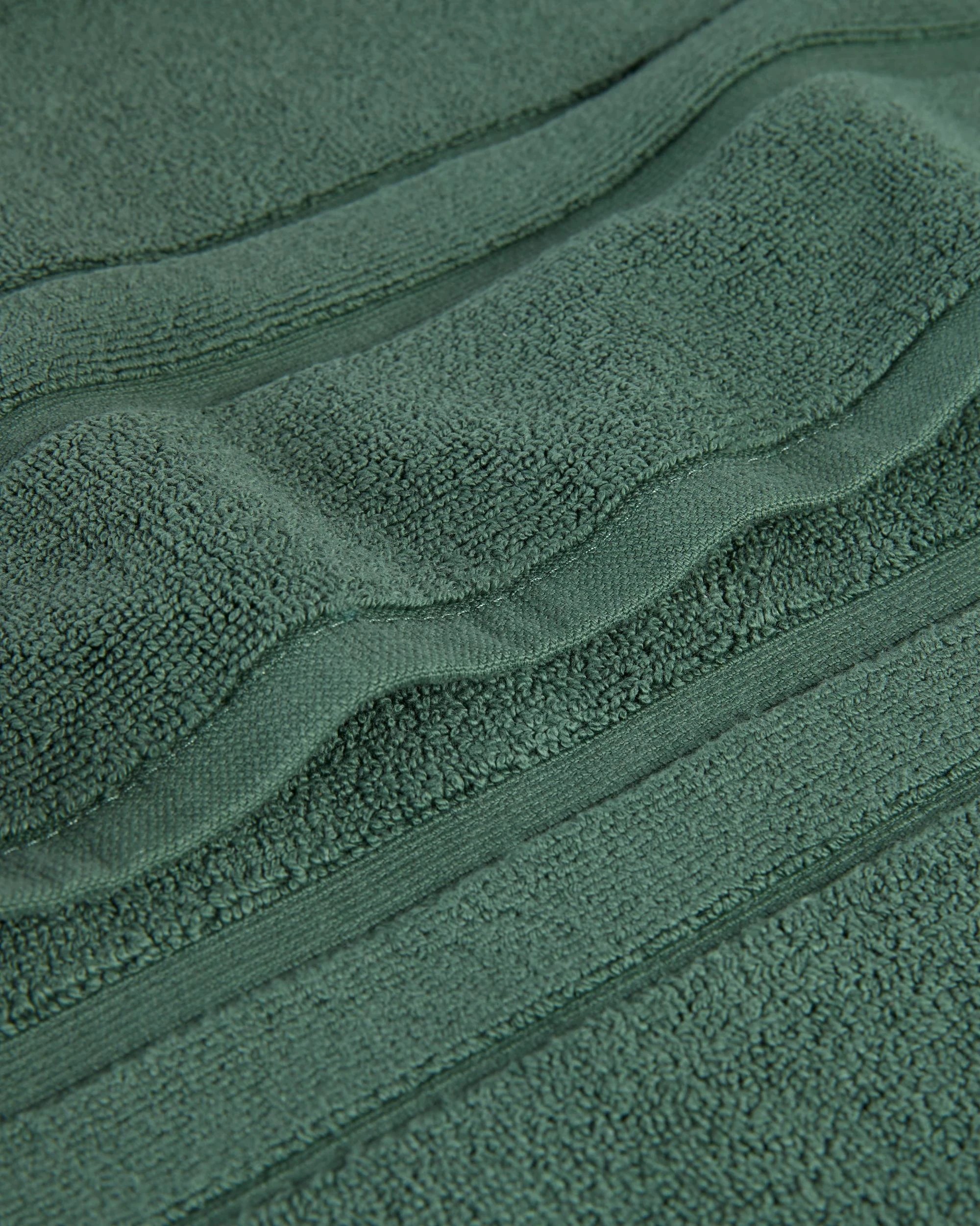 2 Grandeur Australian Cotton Bath Mat - Green, 2 of 2