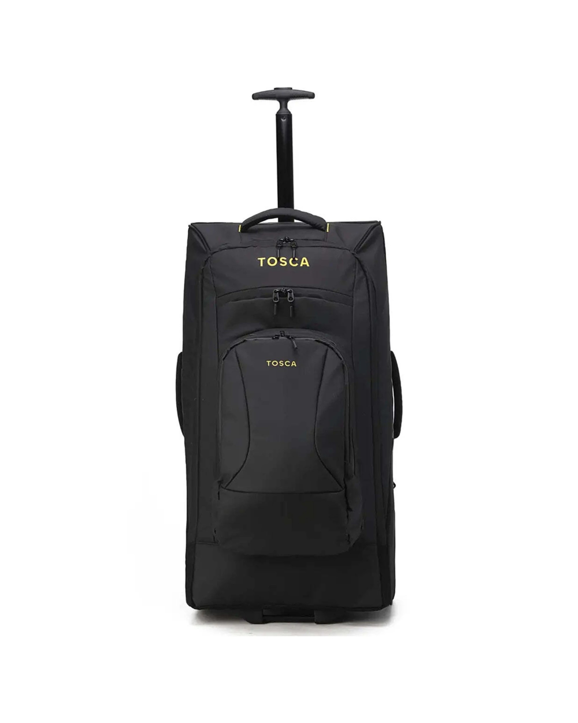 3 Tosca Delta Wheeled Duffle Removable Backpack Versatile Travel Design - Black, 3 of 7