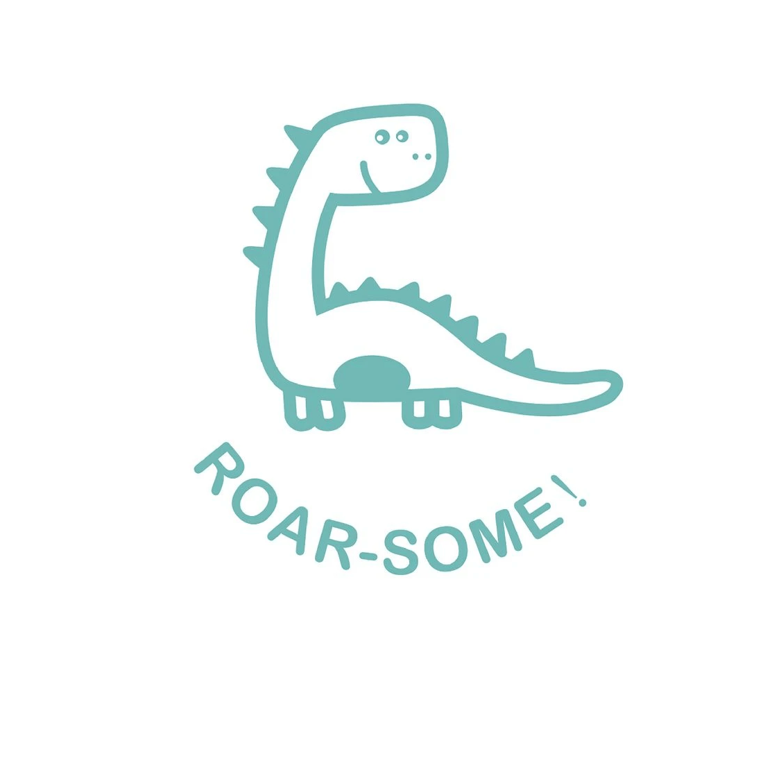 3 Kadink Merit Stamp Teal Roar-some!, 3 of 3