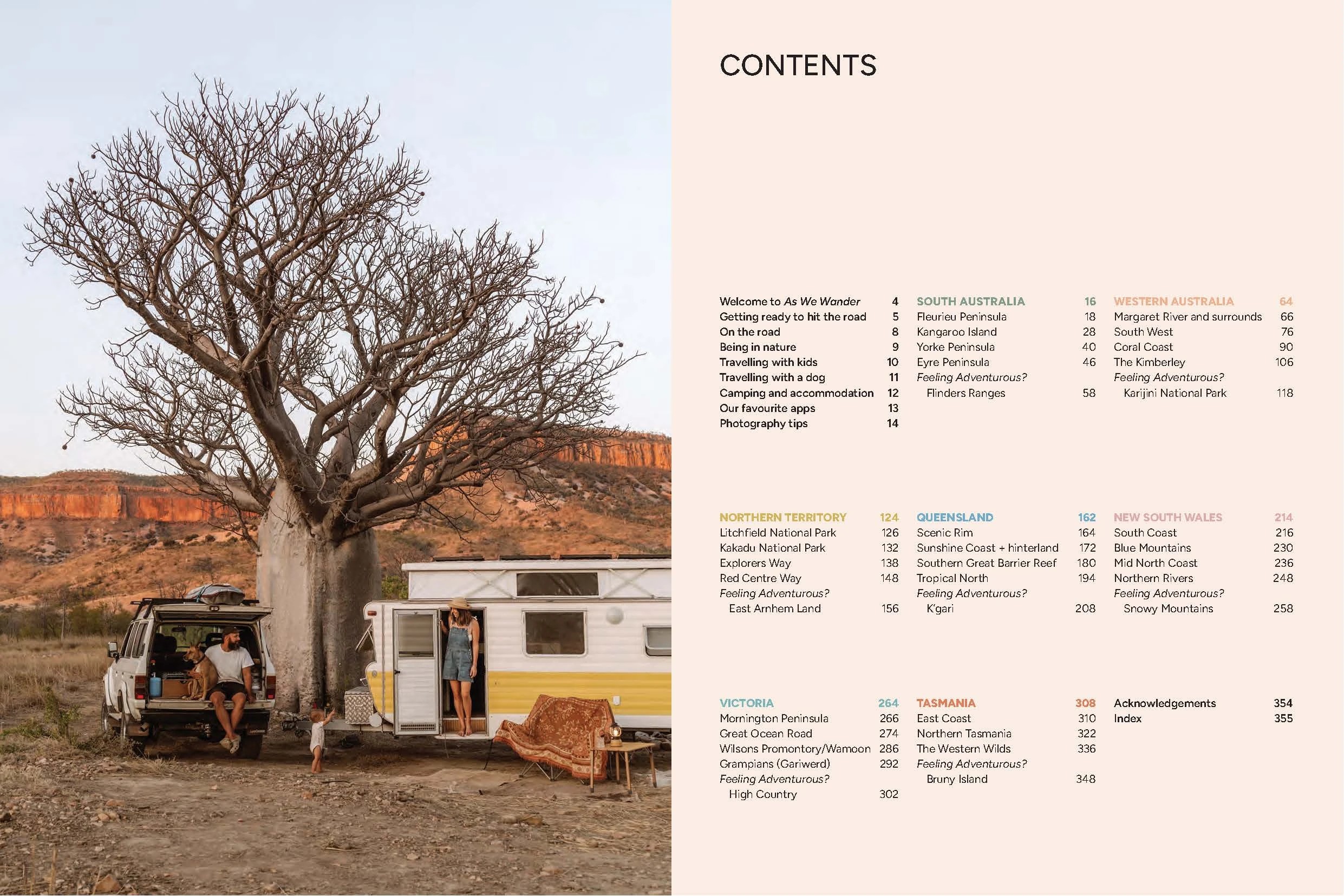 2 As We Wander: Road Trip Australia by Jess and Luke Riddle - Book, 2 of 5