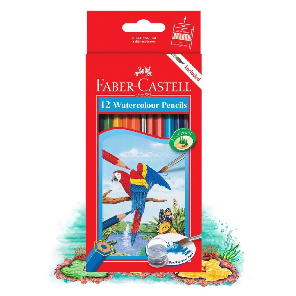 4 Faber-Castell Watercolour Pencils 12 Pack, 4 of 4