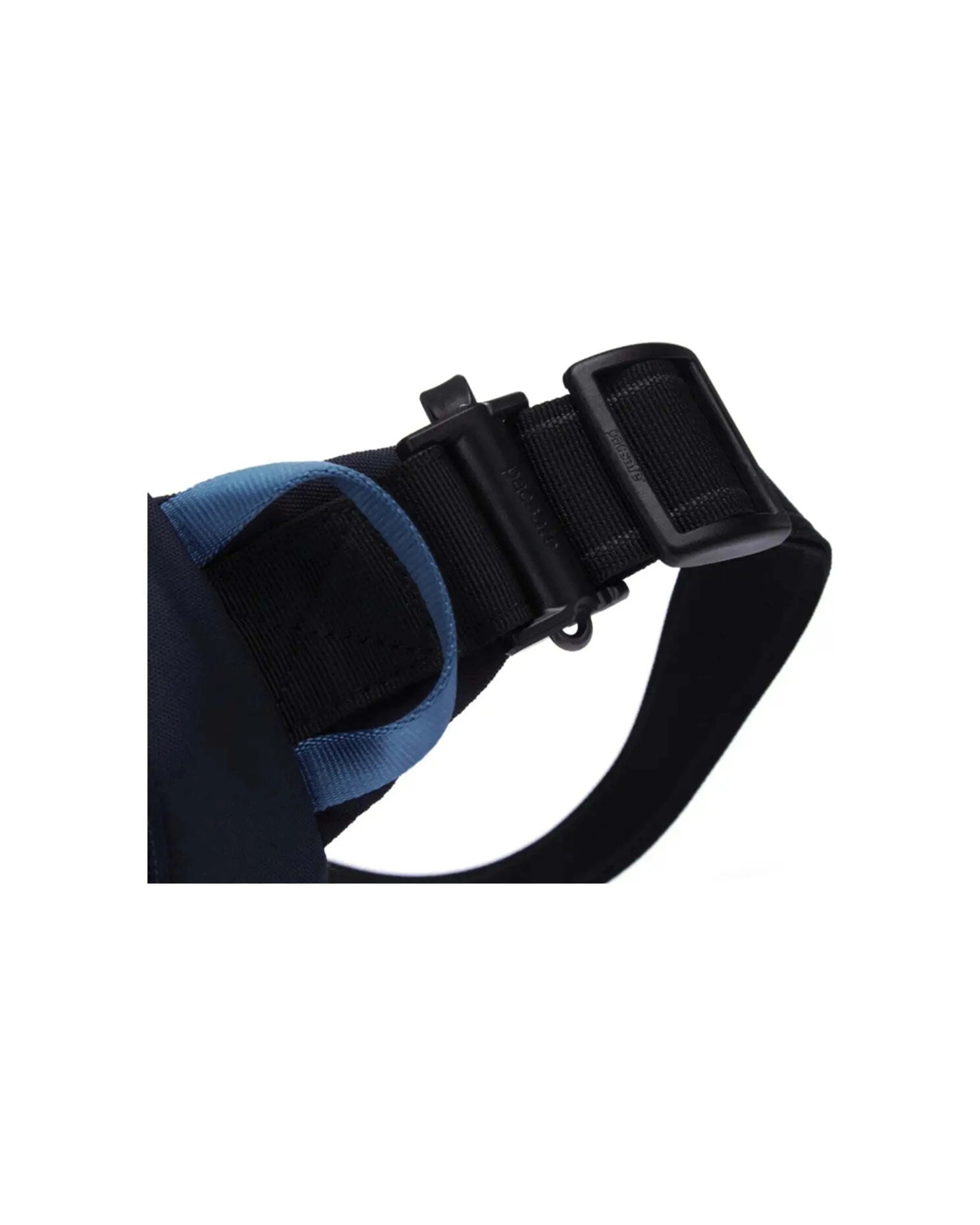 7 Pacsafe V Urban Anti-Theft Sling Pack Cut Resistant Strap Adjustable Waist Ocean - Black, 7 of 8